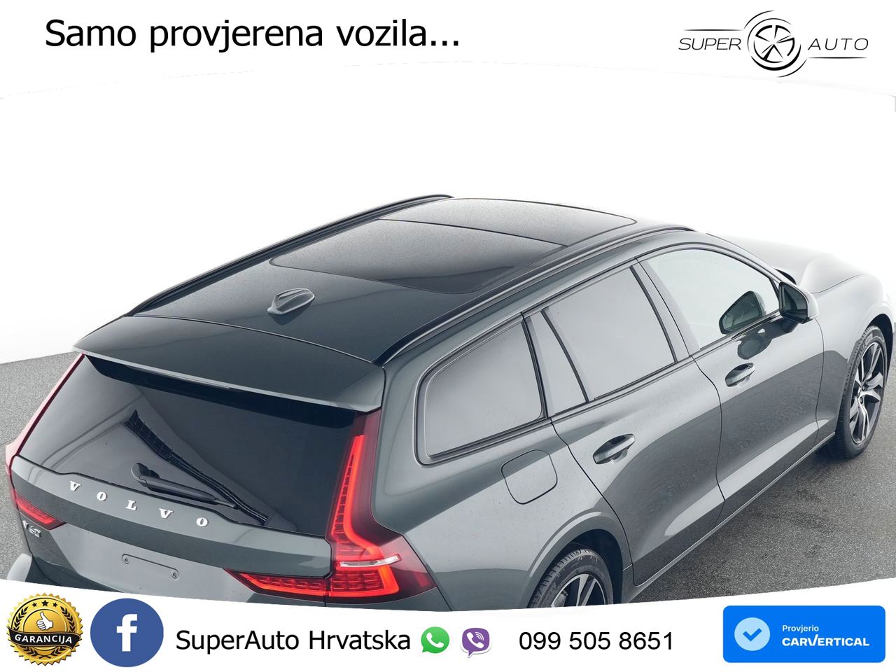 Volvo V60 2.0 B4 Benzin DCT LED+GR SJED+ACC