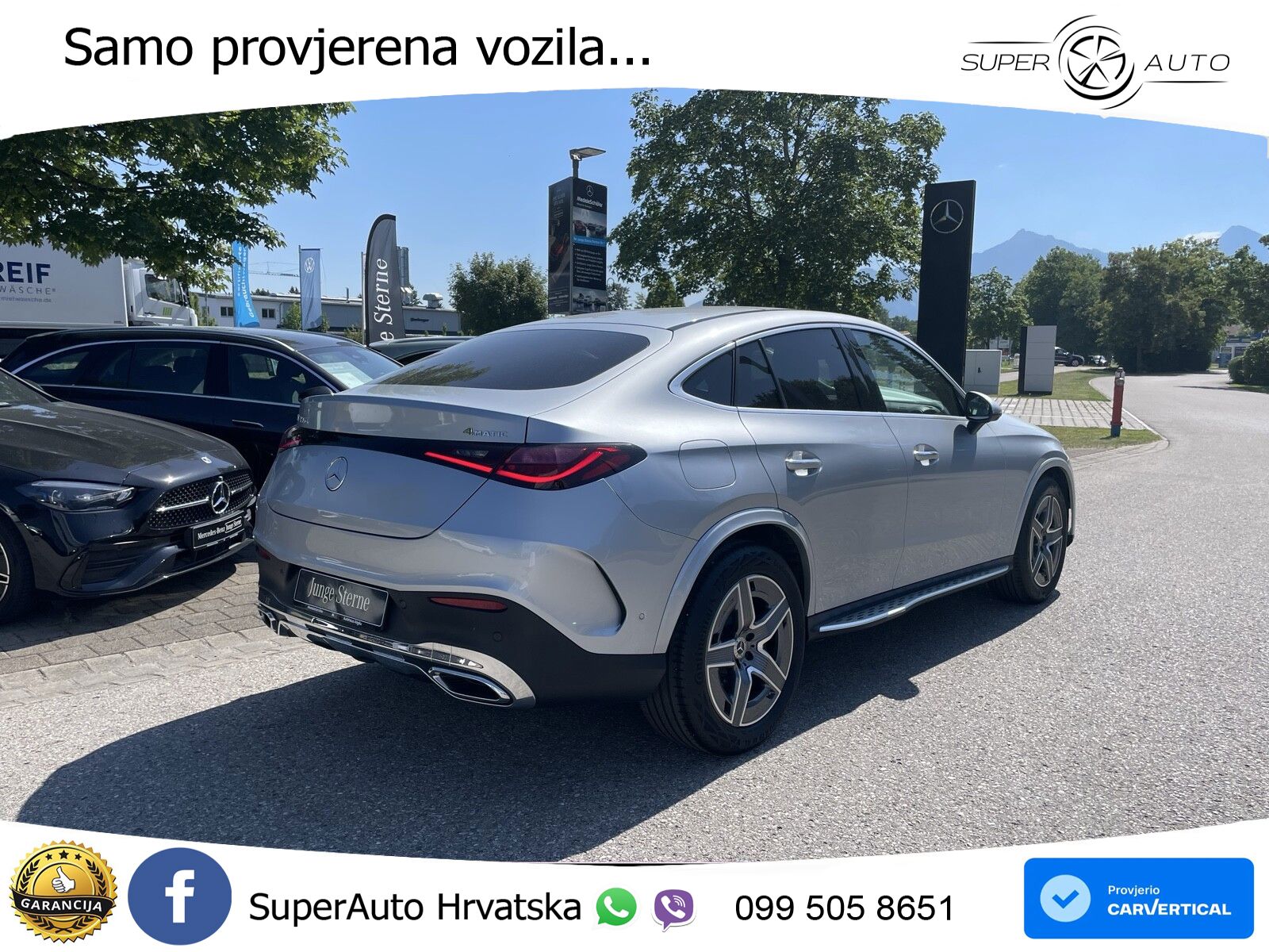 Mercedes GLC Coupe 450d (367 KS) 4MATIC 9G-TRONIC AMG LED+GR SJED+ACC