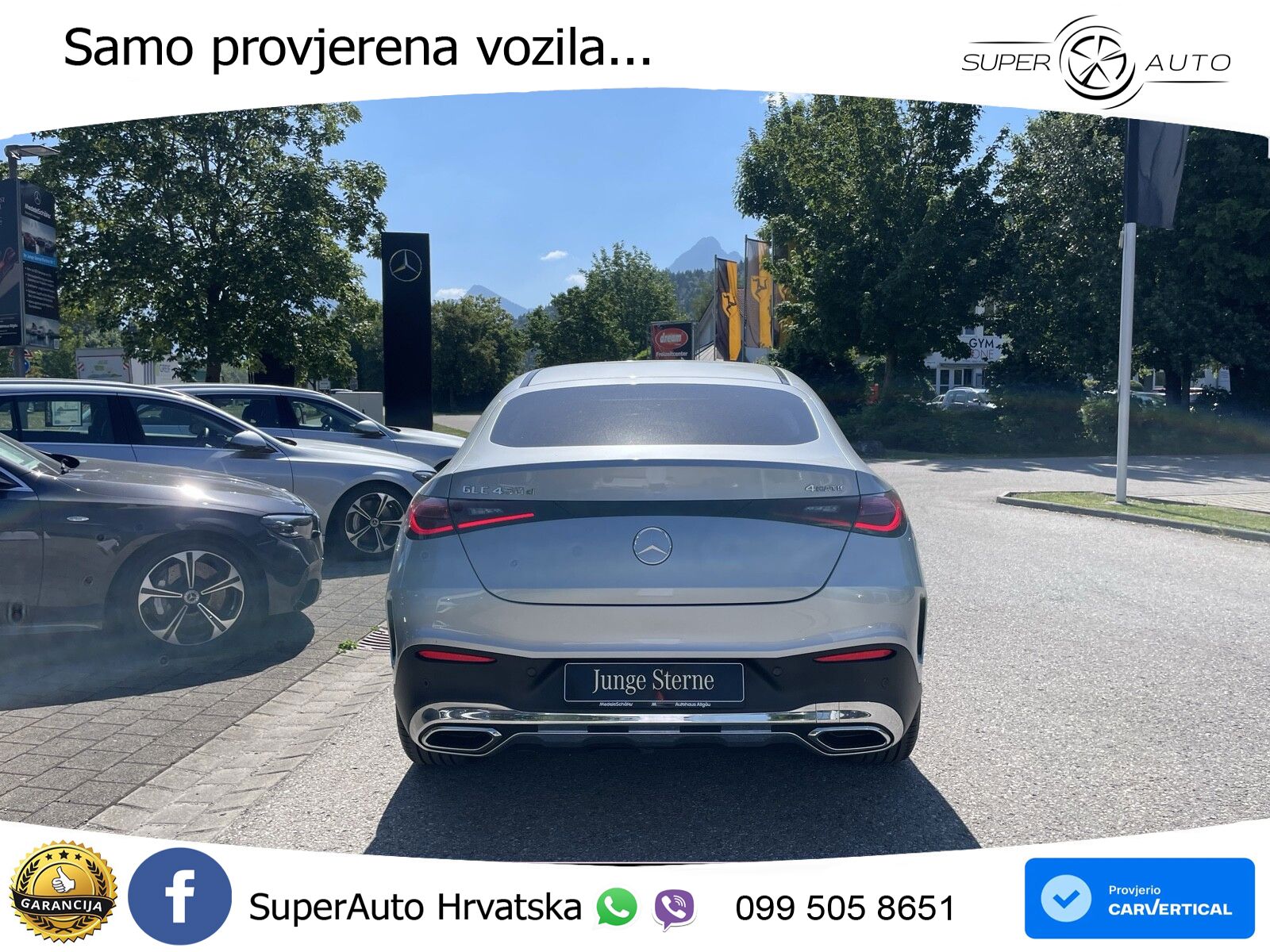 Mercedes GLC Coupe 450d (367 KS) 4MATIC 9G-TRONIC AMG LED+GR SJED+ACC