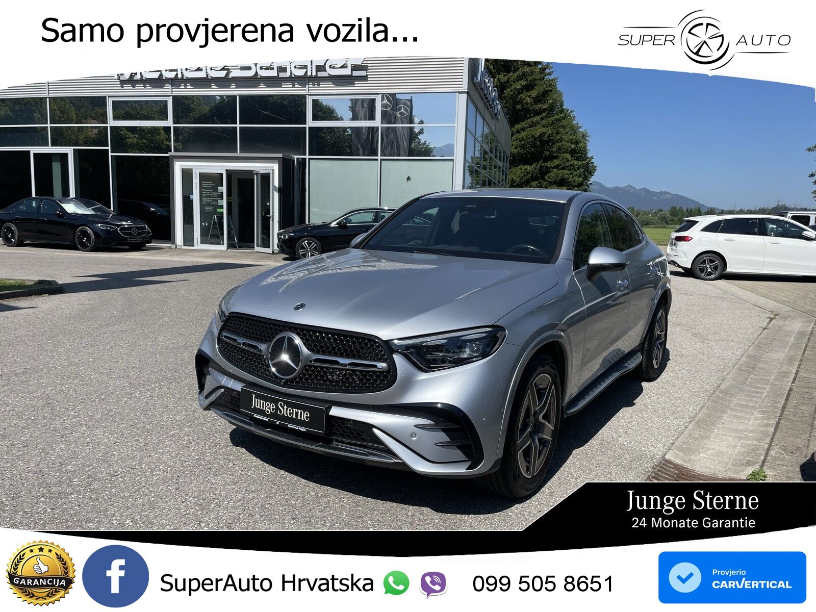 Mercedes GLC Coupe 450d (367 KS) 4MATIC 9G-TRONIC AMG LED+GR SJED+ACC