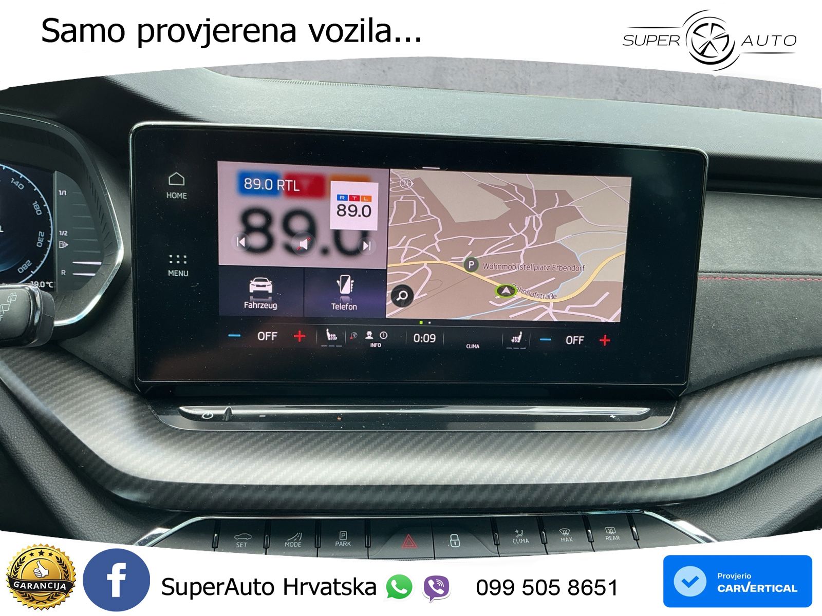 Škoda Octavia Combi RS 2.0 TDI (200 KS) DSG LED+GR SJED+ACC