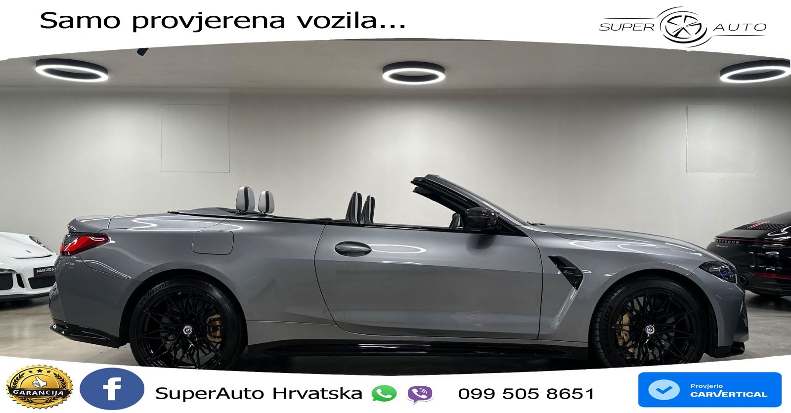 BMW M4 Convertible Competition 3.0 (510 KS) xDrive Steptronic LED+GR SJED+ACC