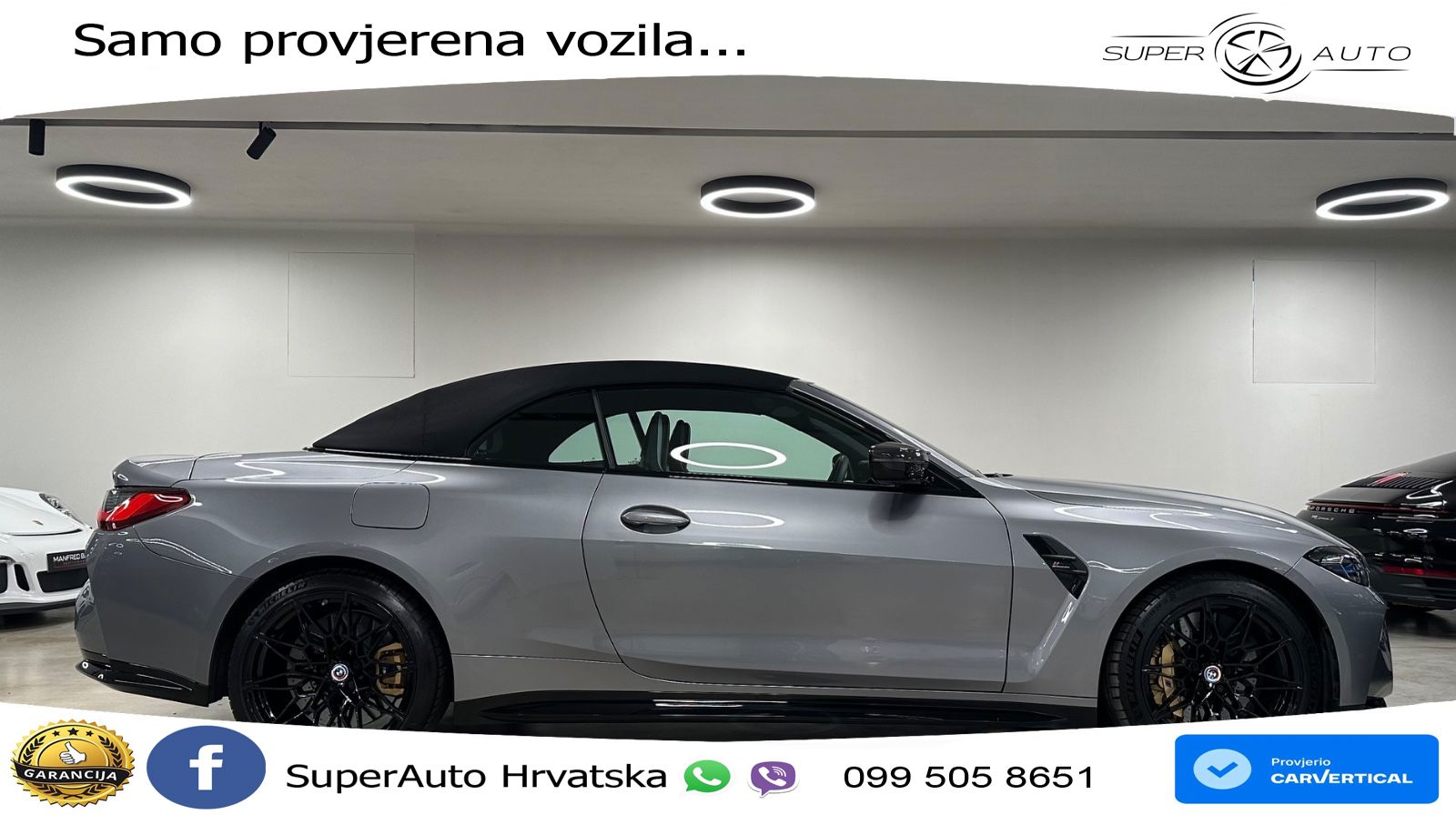 BMW M4 Convertible Competition 3.0 (510 KS) xDrive Steptronic LED+GR SJED+ACC