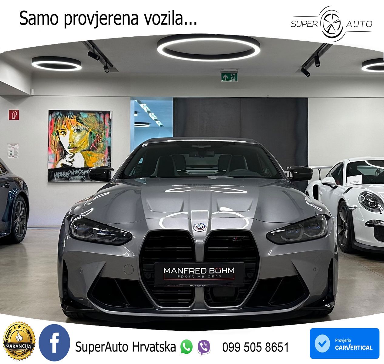 BMW M4 Convertible Competition 3.0 (510 KS) xDrive Steptronic LED+GR SJED+ACC