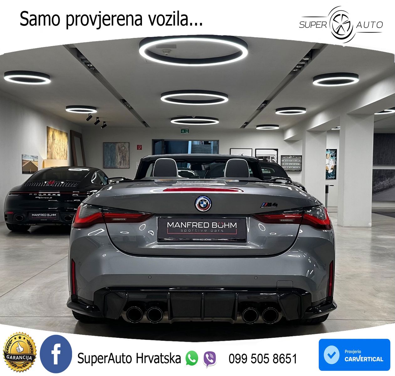 BMW M4 Convertible Competition 3.0 (510 KS) xDrive Steptronic LED+GR SJED+ACC