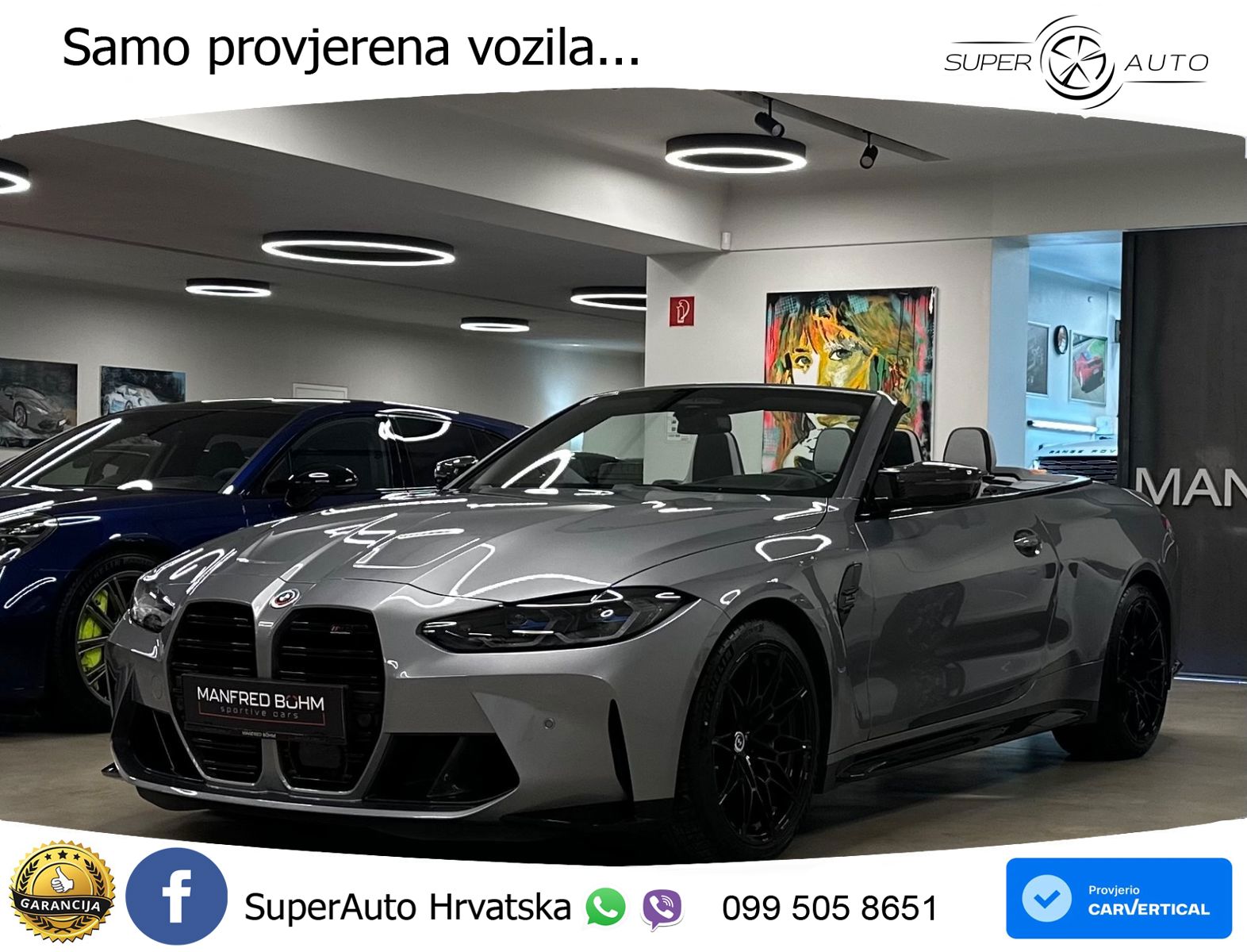 BMW M4 Convertible Competition 3.0 (510 KS) xDrive Steptronic LED+GR SJED+ACC