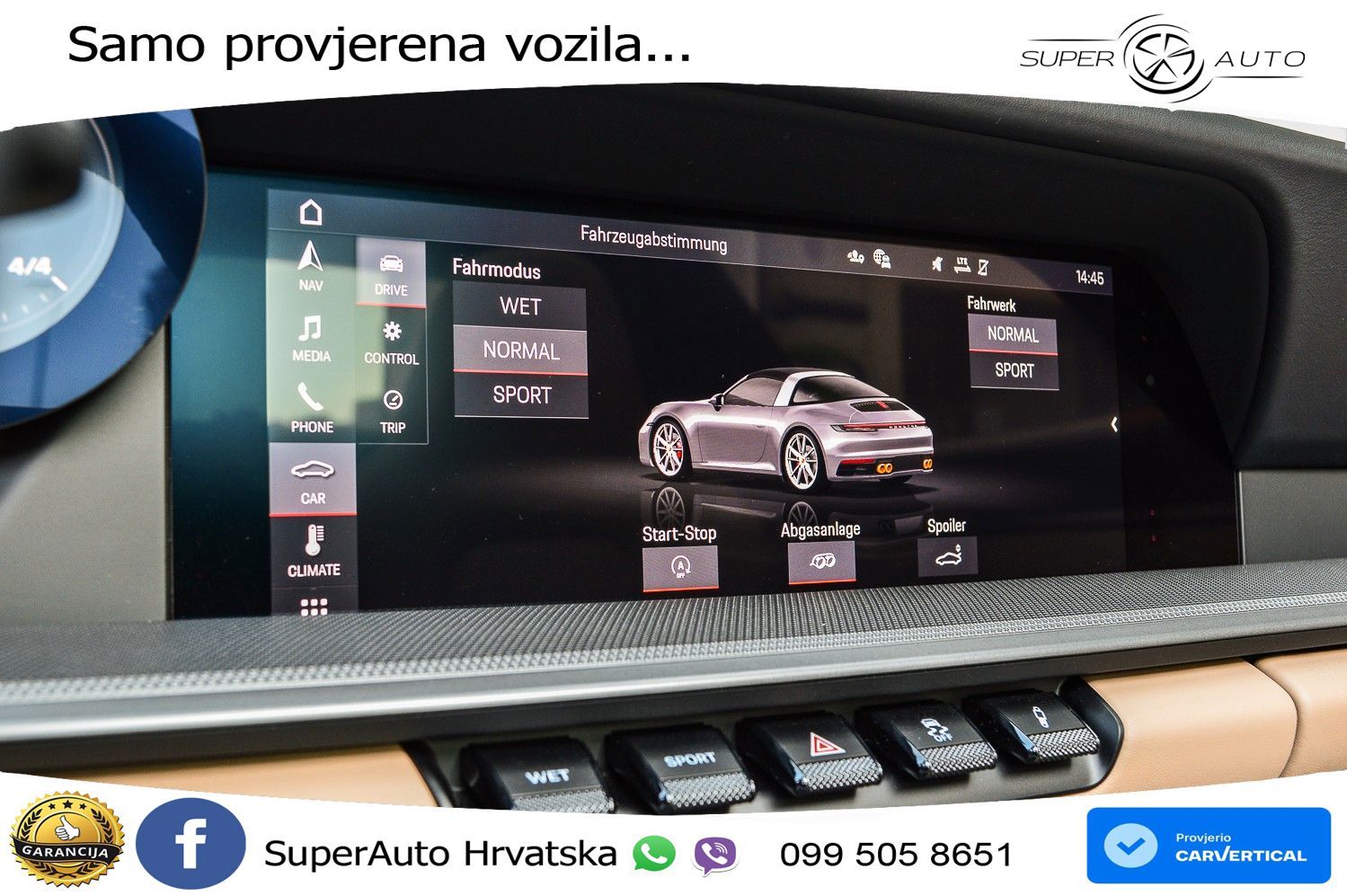 Porsche 911 Targa 4 3.0 (385 KS) PDK