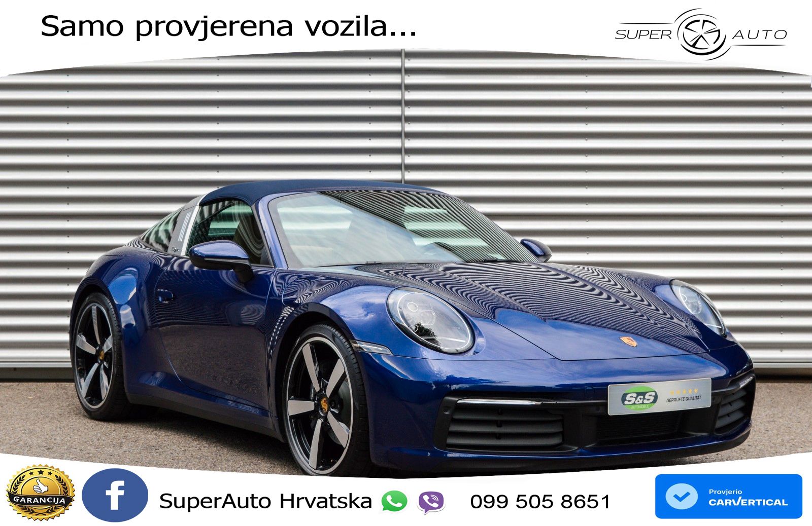 Porsche 911 Targa 4 3.0 (385 KS) PDK