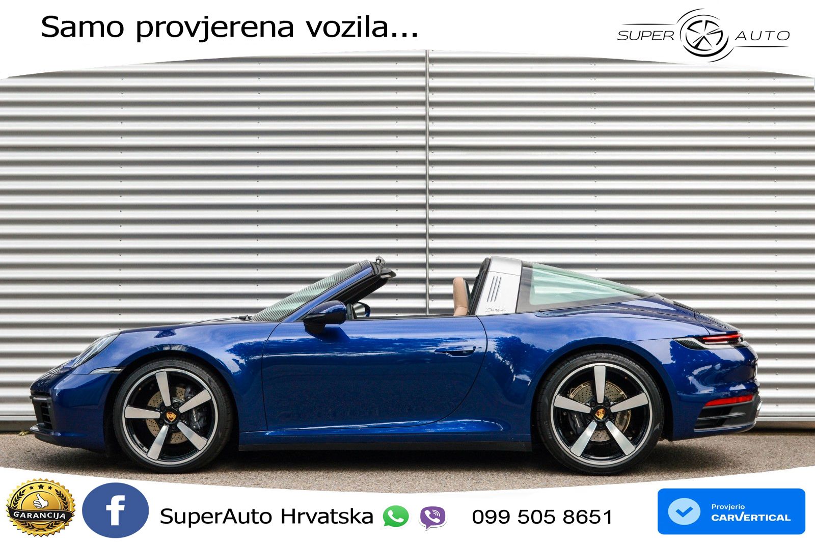 Porsche 911 Targa 4 3.0 (385 KS) PDK