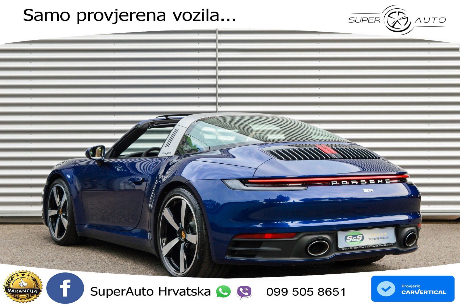 Porsche 911 Targa 4 3.0 (385 KS) PDK