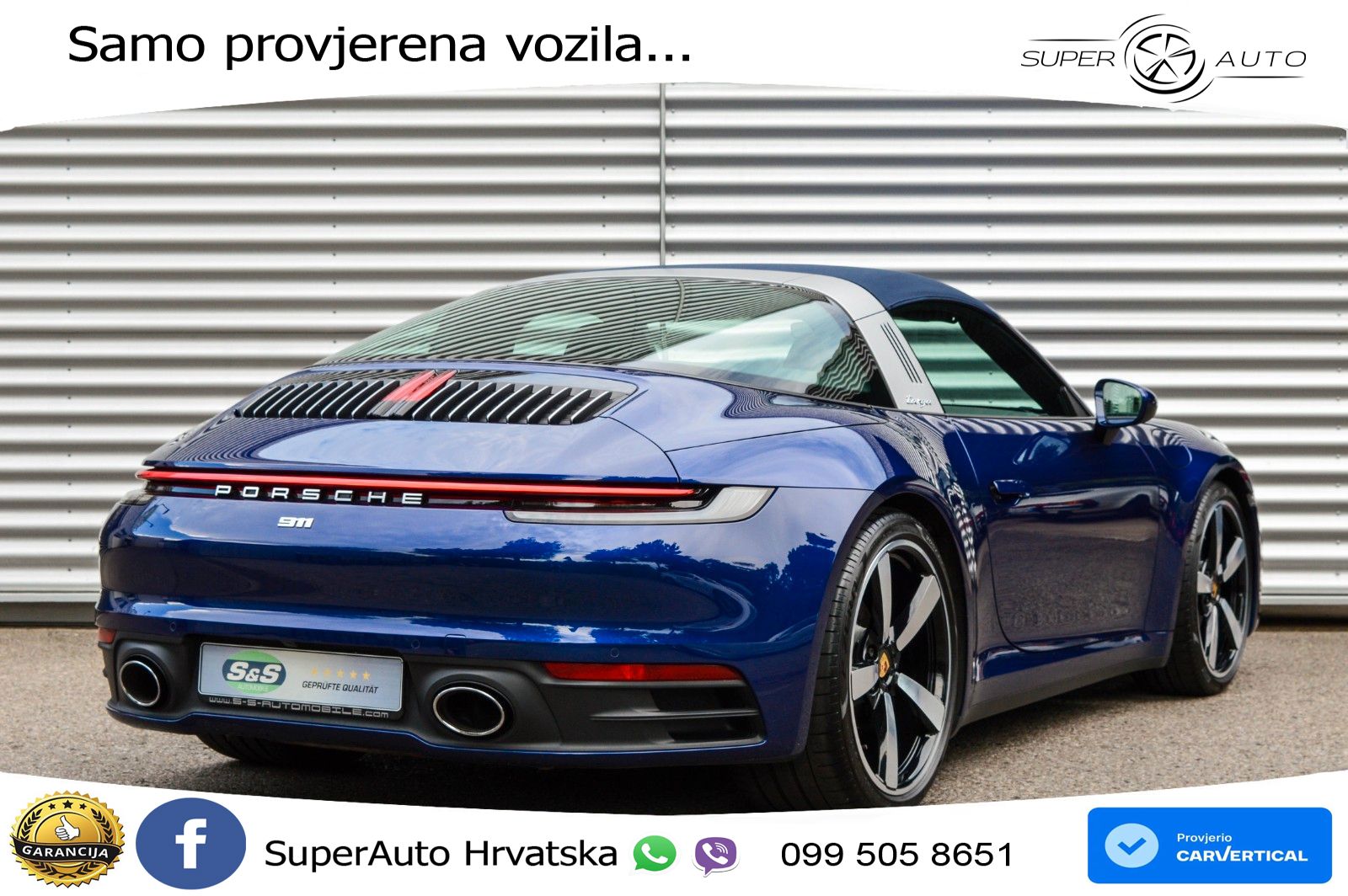 Porsche 911 Targa 4 3.0 (385 KS) PDK