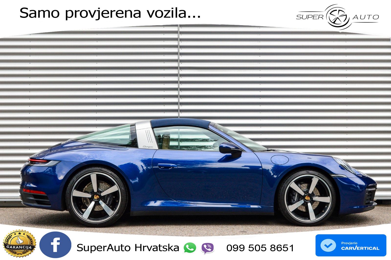 Porsche 911 Targa 4 3.0 (385 KS) PDK