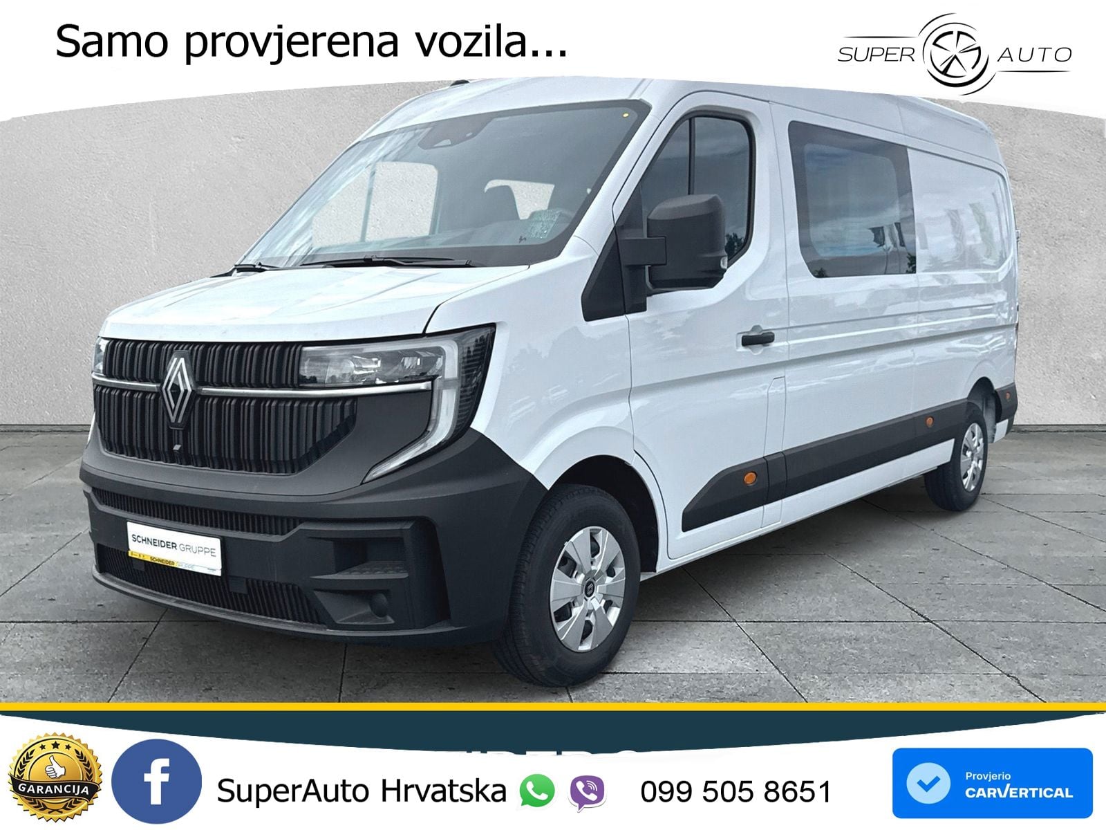 Renault Master KASTENWAGEN ADVANCE L3H2 dCi 150 UMBAU 150 KS