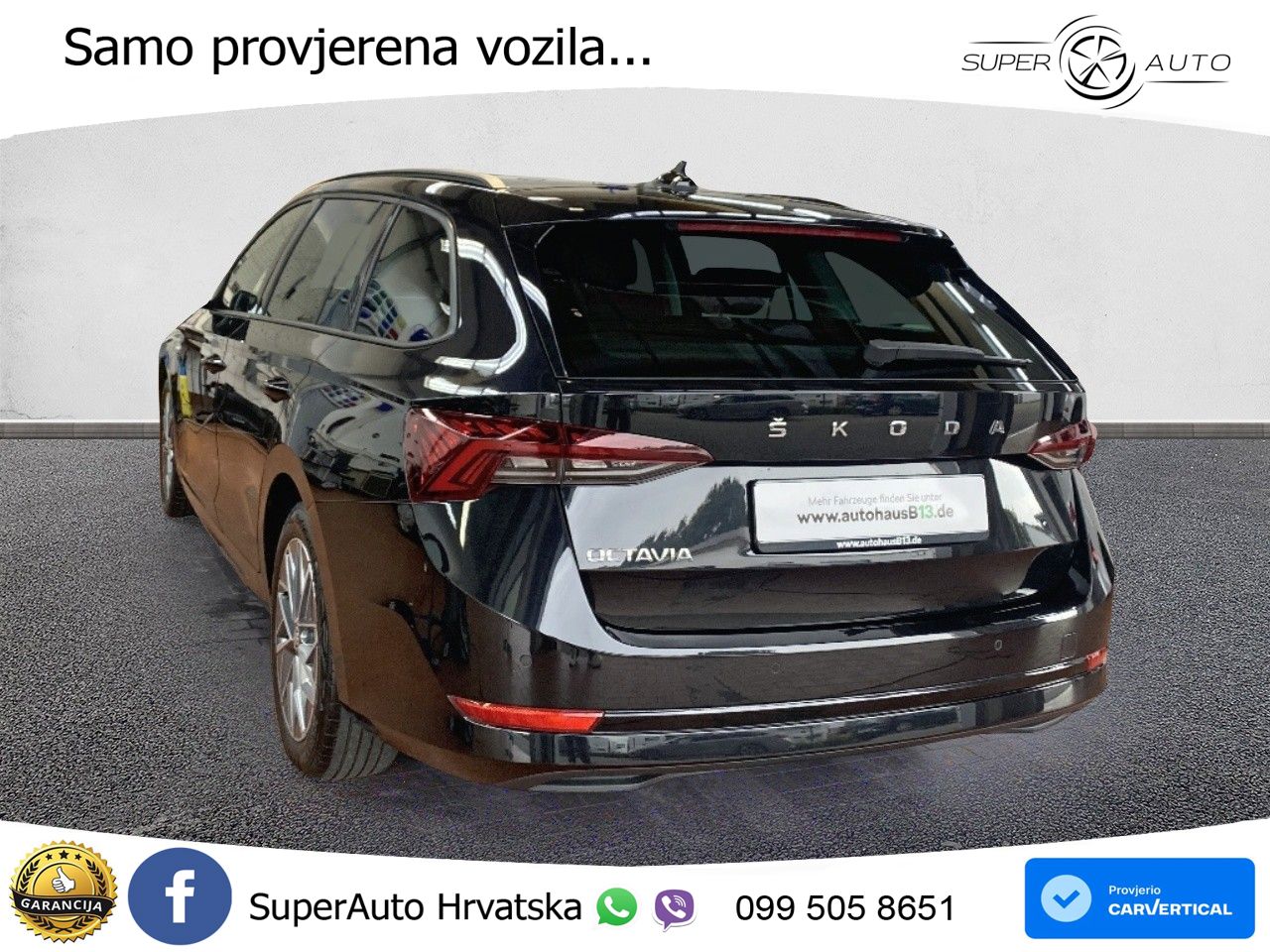 Škoda Octavia Combi 2.0 TDI (150 KS) DSG LED+GR SJED+ACC