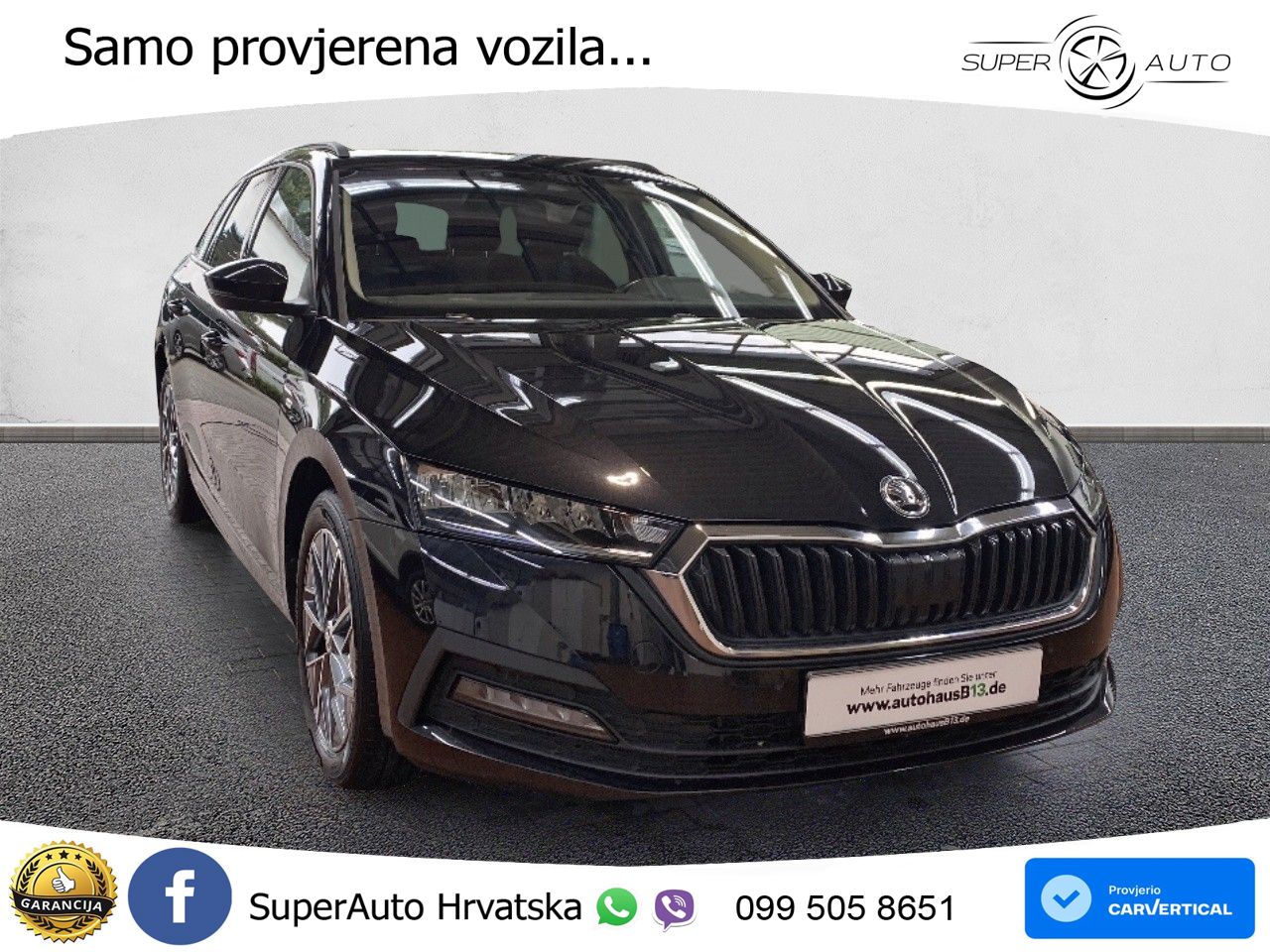 Škoda Octavia Combi 2.0 TDI (150 KS) DSG LED+GR SJED+ACC