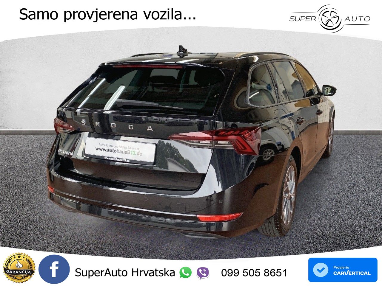 Škoda Octavia Combi 2.0 TDI (150 KS) DSG LED+GR SJED+ACC