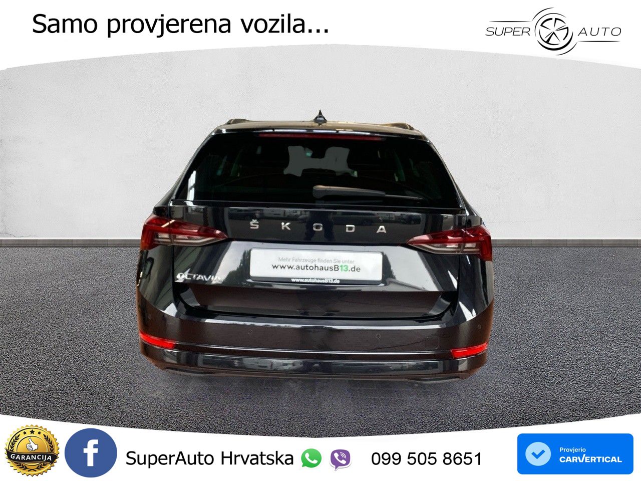 Škoda Octavia Combi 2.0 TDI (150 KS) DSG LED+GR SJED+ACC