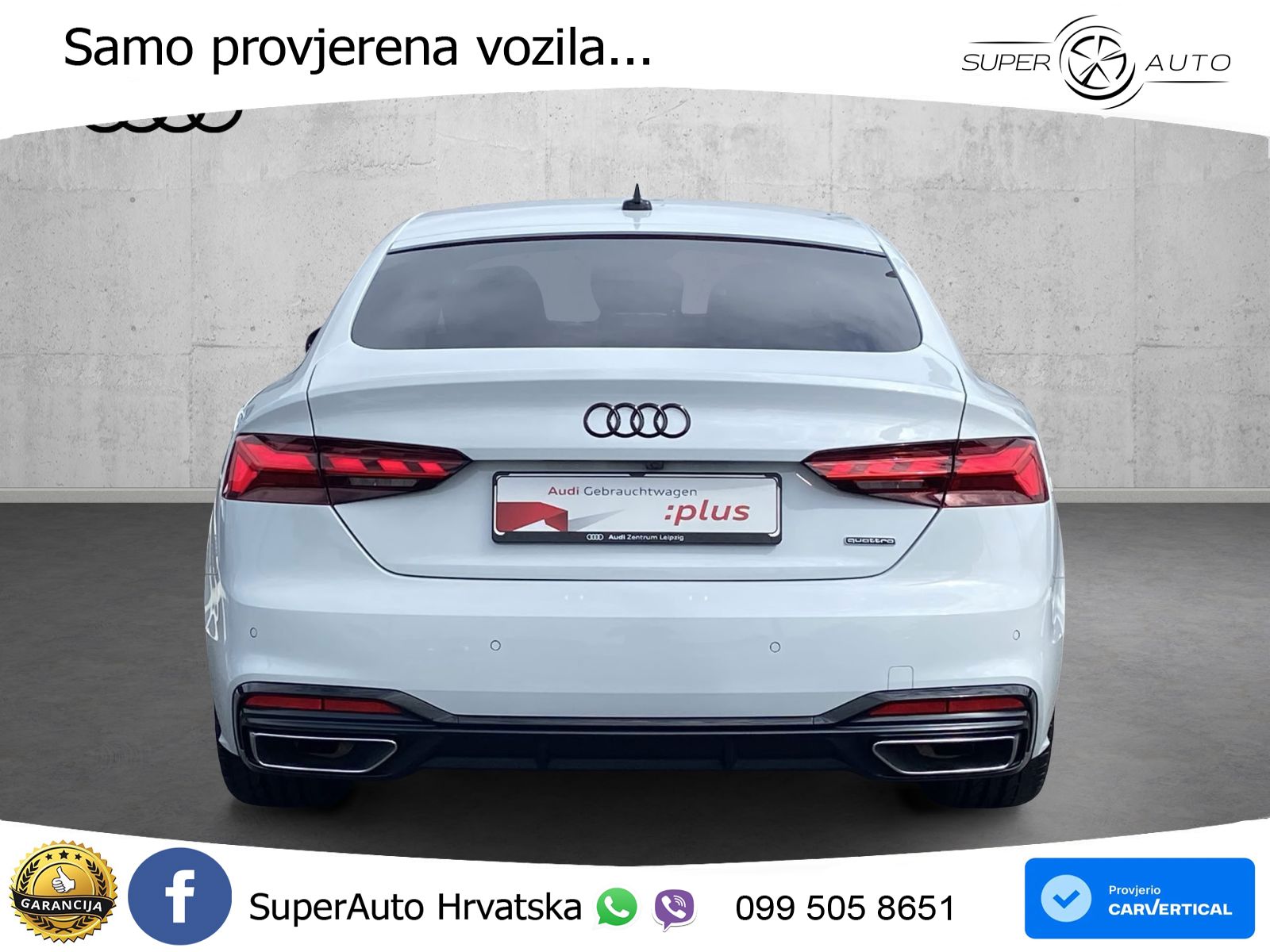 Audi A5 Sportback  40 TFSI (204 KS) quattro S tronic S line MATRIX+GR SJED+KAM