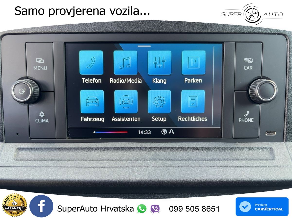 Volkswagen Caddy Cargo EcoProfi 75 KS