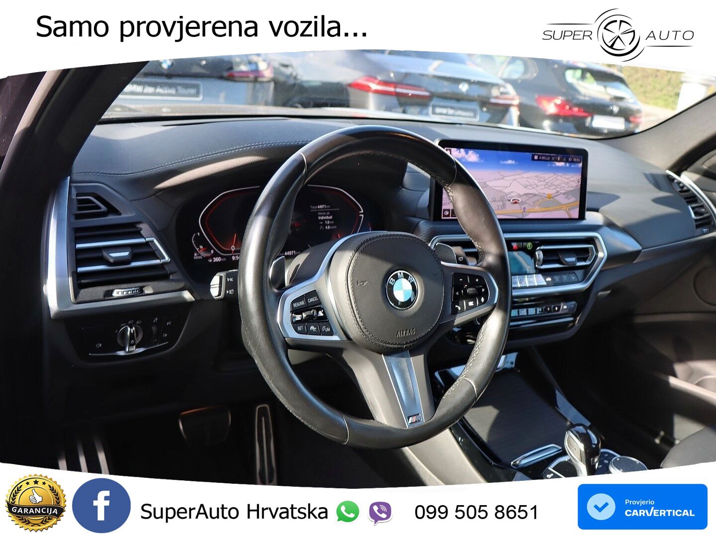 BMW X3 20d xDrive Steptronic M Sport LED+GR SJED+ACC
