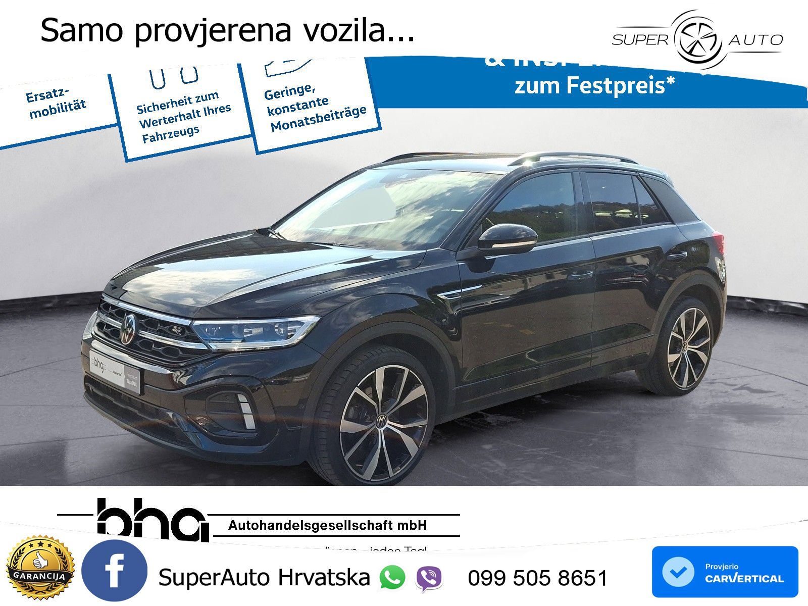 Volkswagen T-Roc 2.0 TSI (190 KS) 4M DSG R-Line LED+GR SJED+ACC