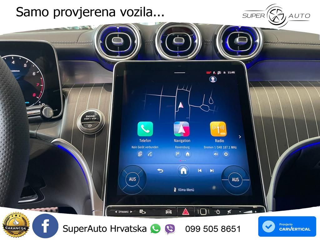 Mercedes GLC 300 (258 KS) 4MATIC 9G-TRONIC AMG ZRAČNI+ACC+GR SJED+360+PANO