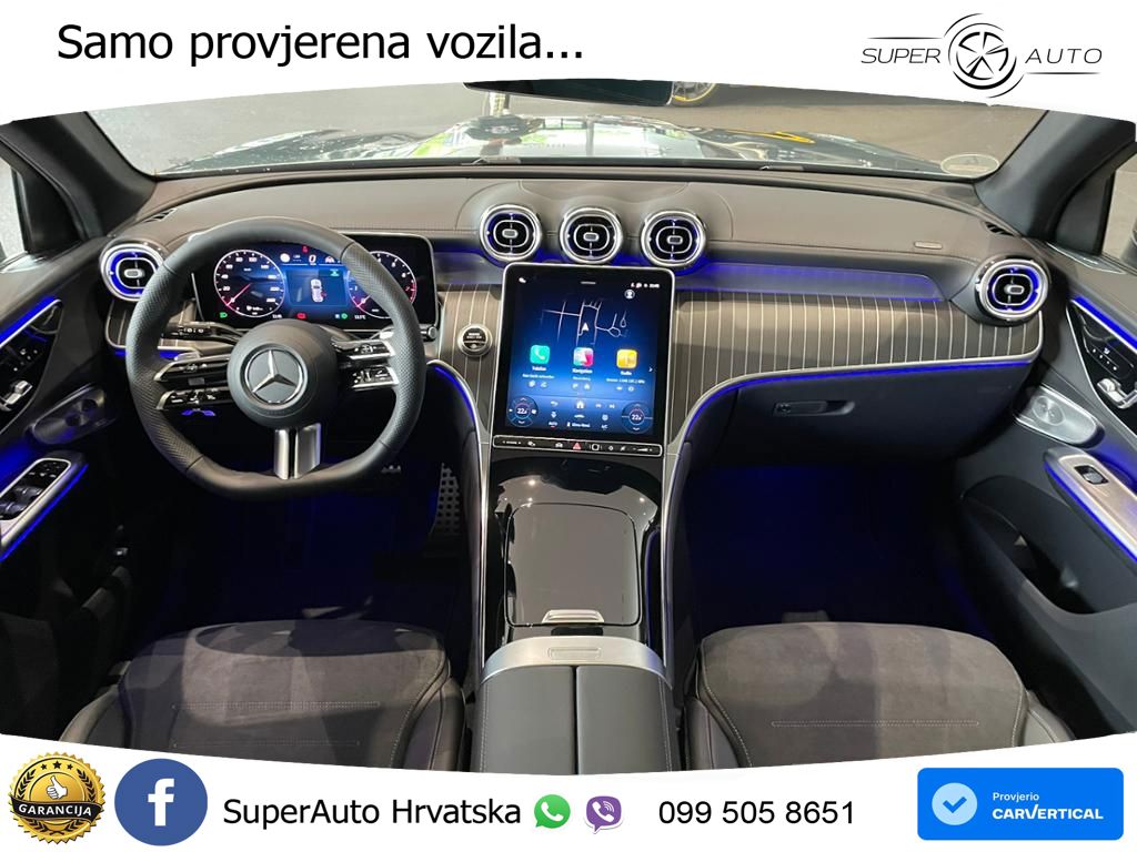 Mercedes GLC 300 (258 KS) 4MATIC 9G-TRONIC AMG ZRAČNI+ACC+GR SJED+360+PANO
