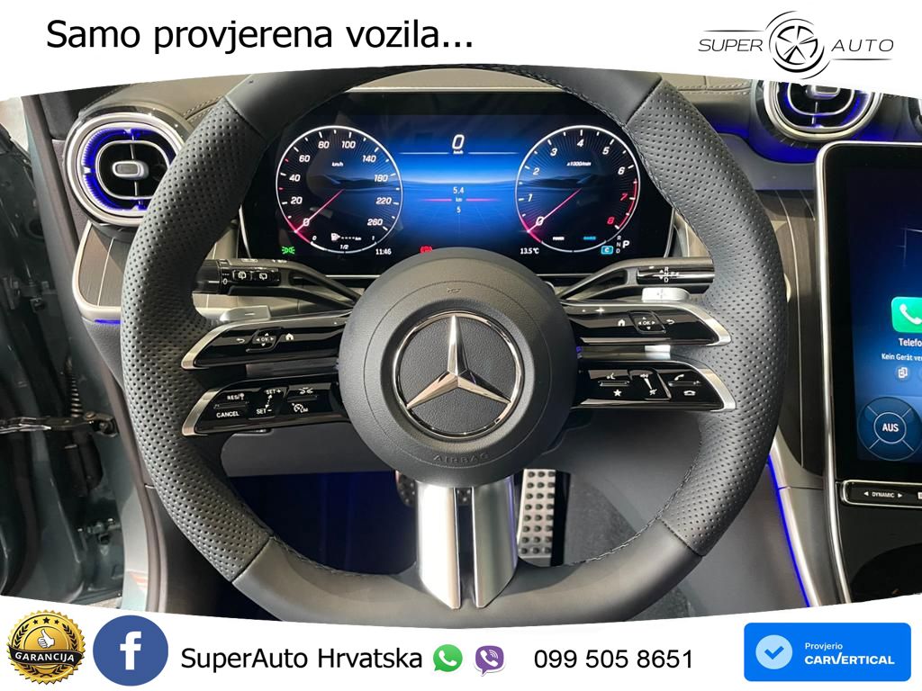 Mercedes GLC 300 (258 KS) 4MATIC 9G-TRONIC AMG ZRAČNI+ACC+GR SJED+360+PANO