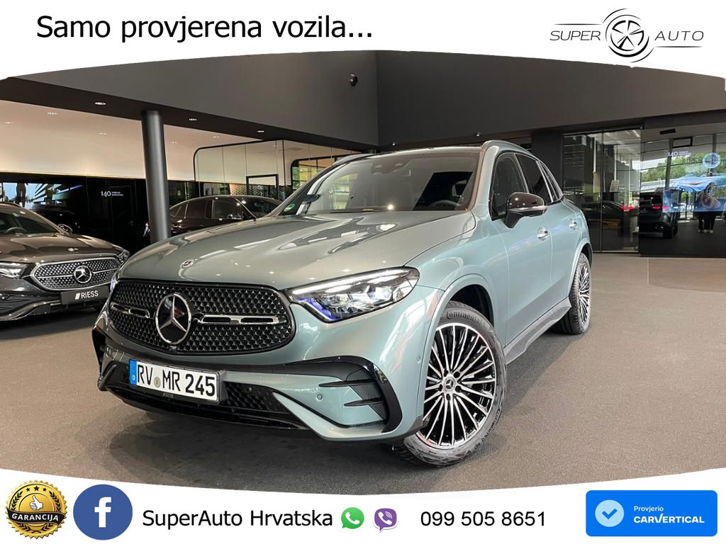 Mercedes GLC 300 (258 KS) 4MATIC 9G-TRONIC AMG ZRAČNI+ACC+GR SJED+360+PANO