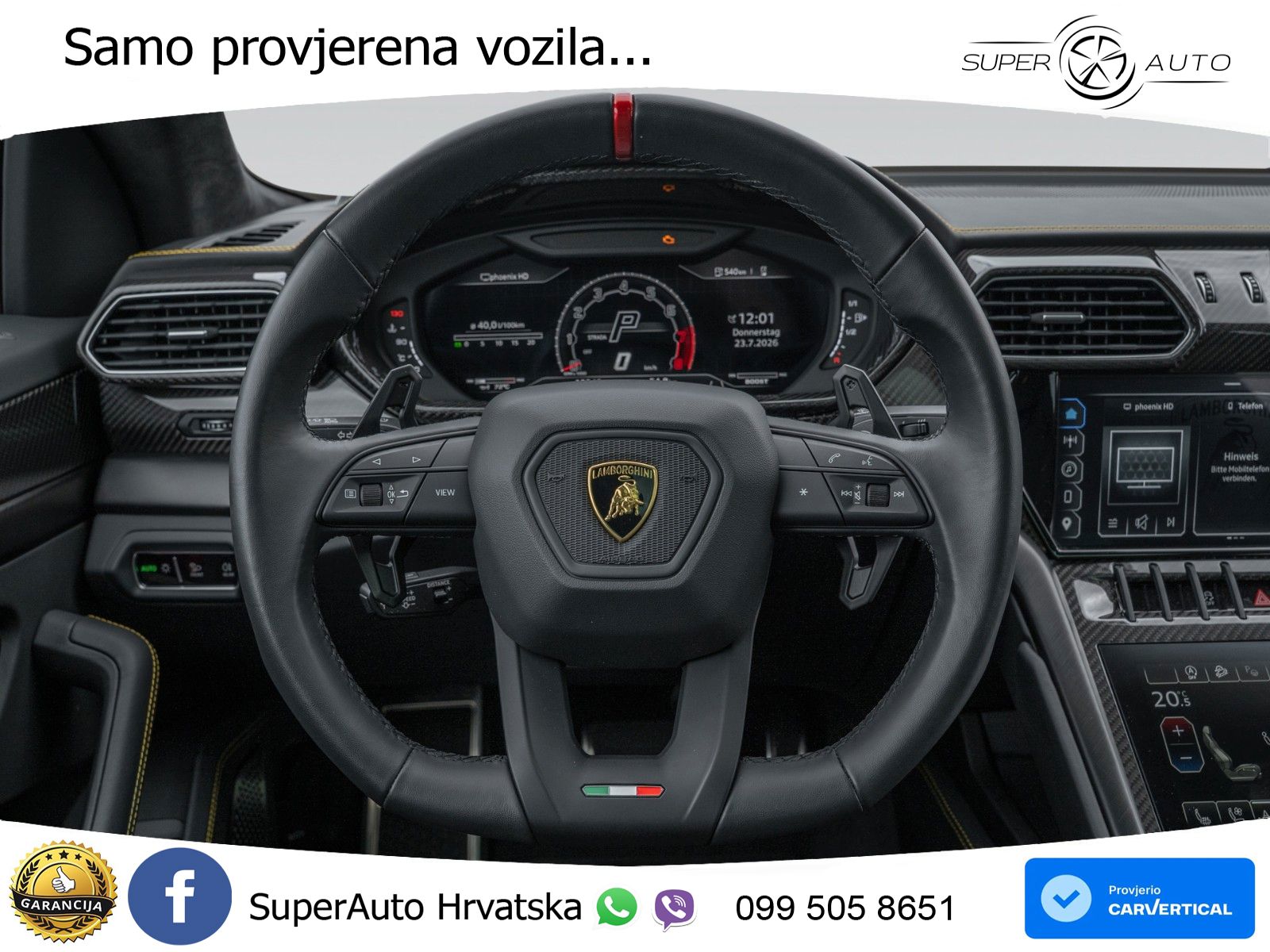Lamborghini Urus S 4.0 V8 (666 KS) 4WD Automatic LED+GR SJED+ACC