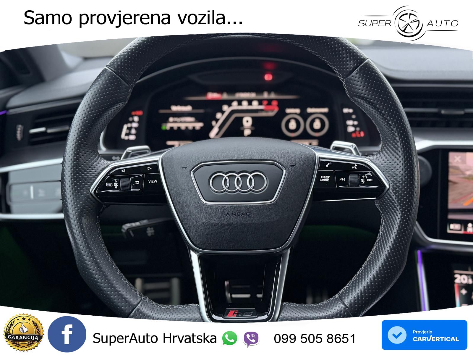 Audi RS7 4.0 TFSI V8 (600 KS) quattro tiptronic MATRIX+GR SJED+KAM