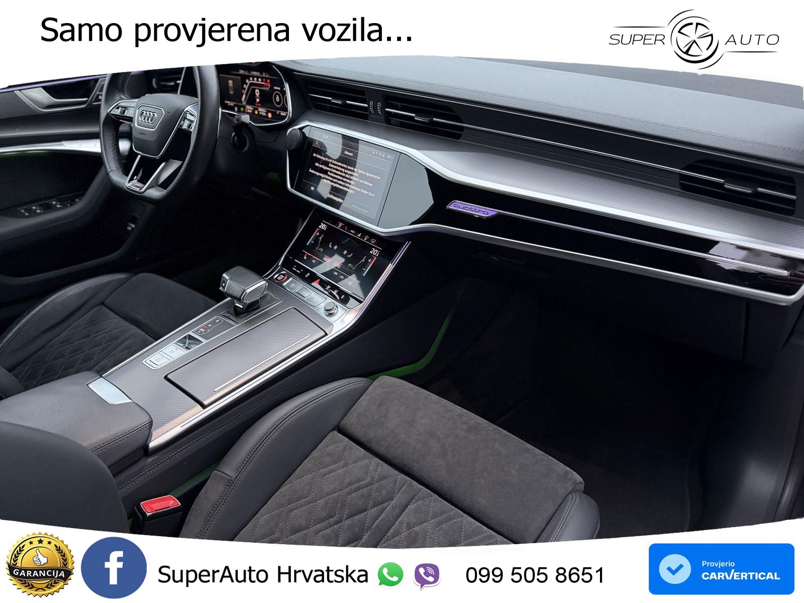 Audi RS7 4.0 TFSI V8 (600 KS) quattro tiptronic MATRIX+GR SJED+KAM