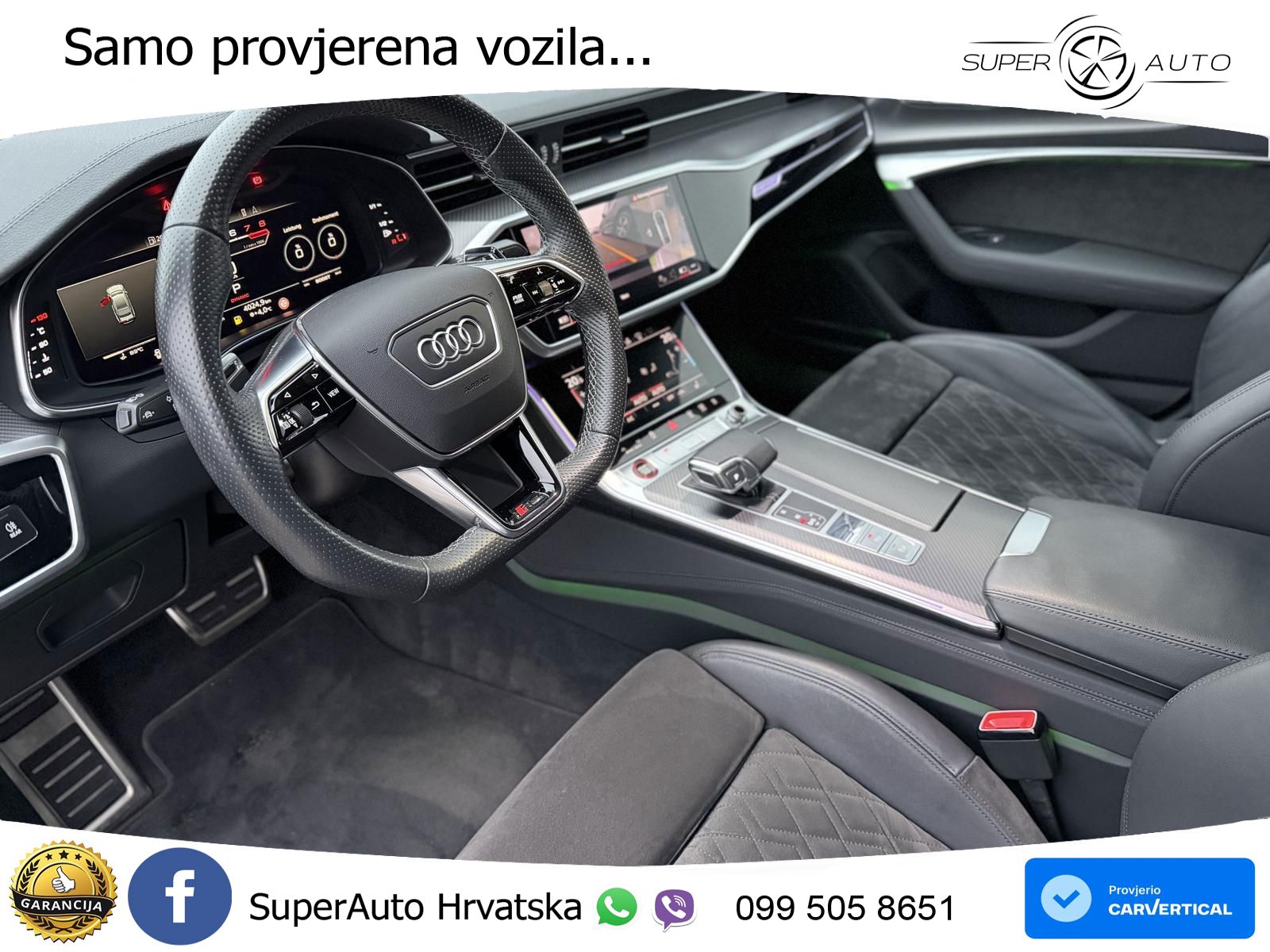 Audi RS7 4.0 TFSI V8 (600 KS) quattro tiptronic MATRIX+GR SJED+KAM