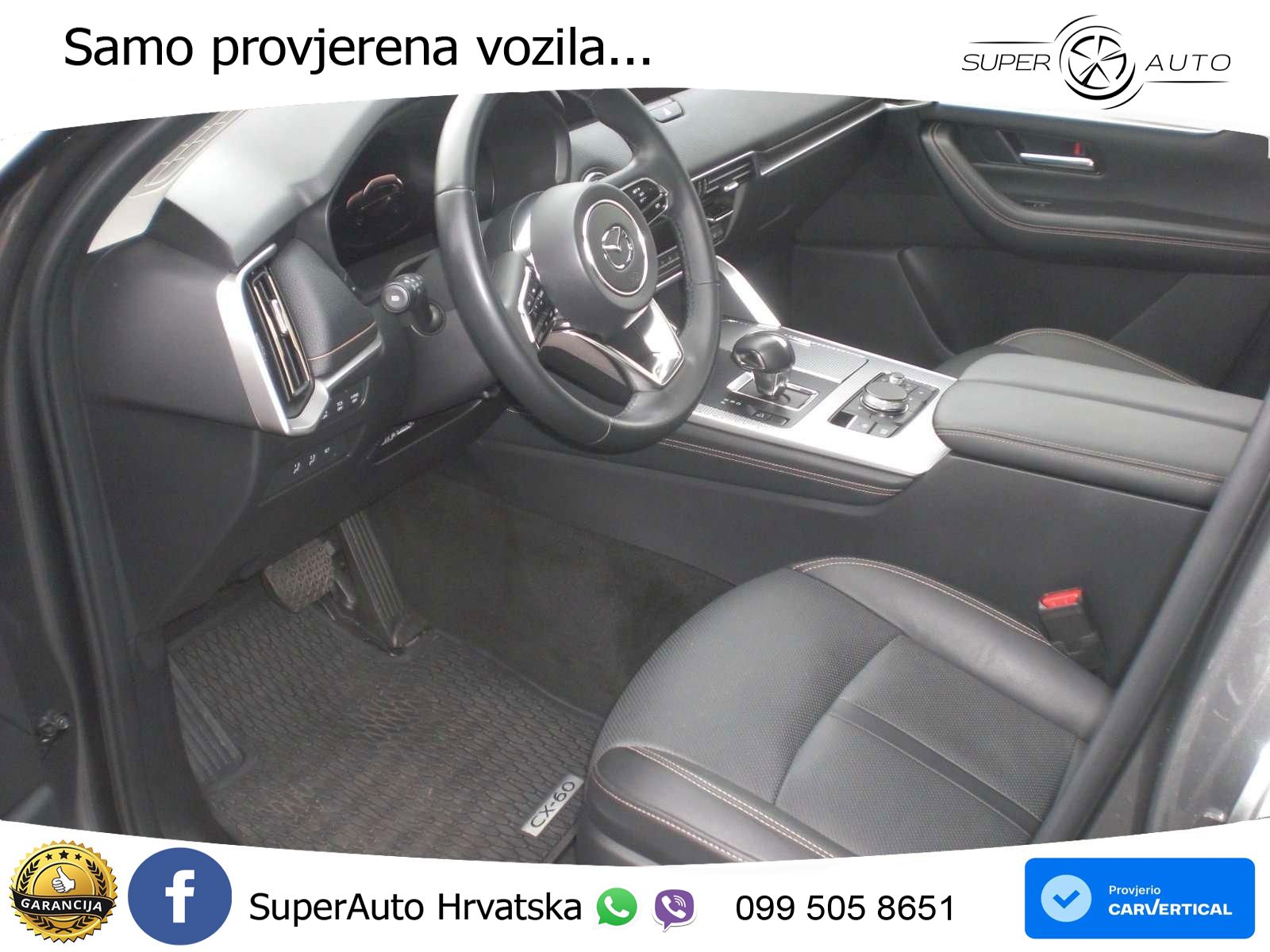 Mazda CX-60 3.3 e-Skyactiv D (254 KS) AWD Automatic LED+GR SJED+ACC