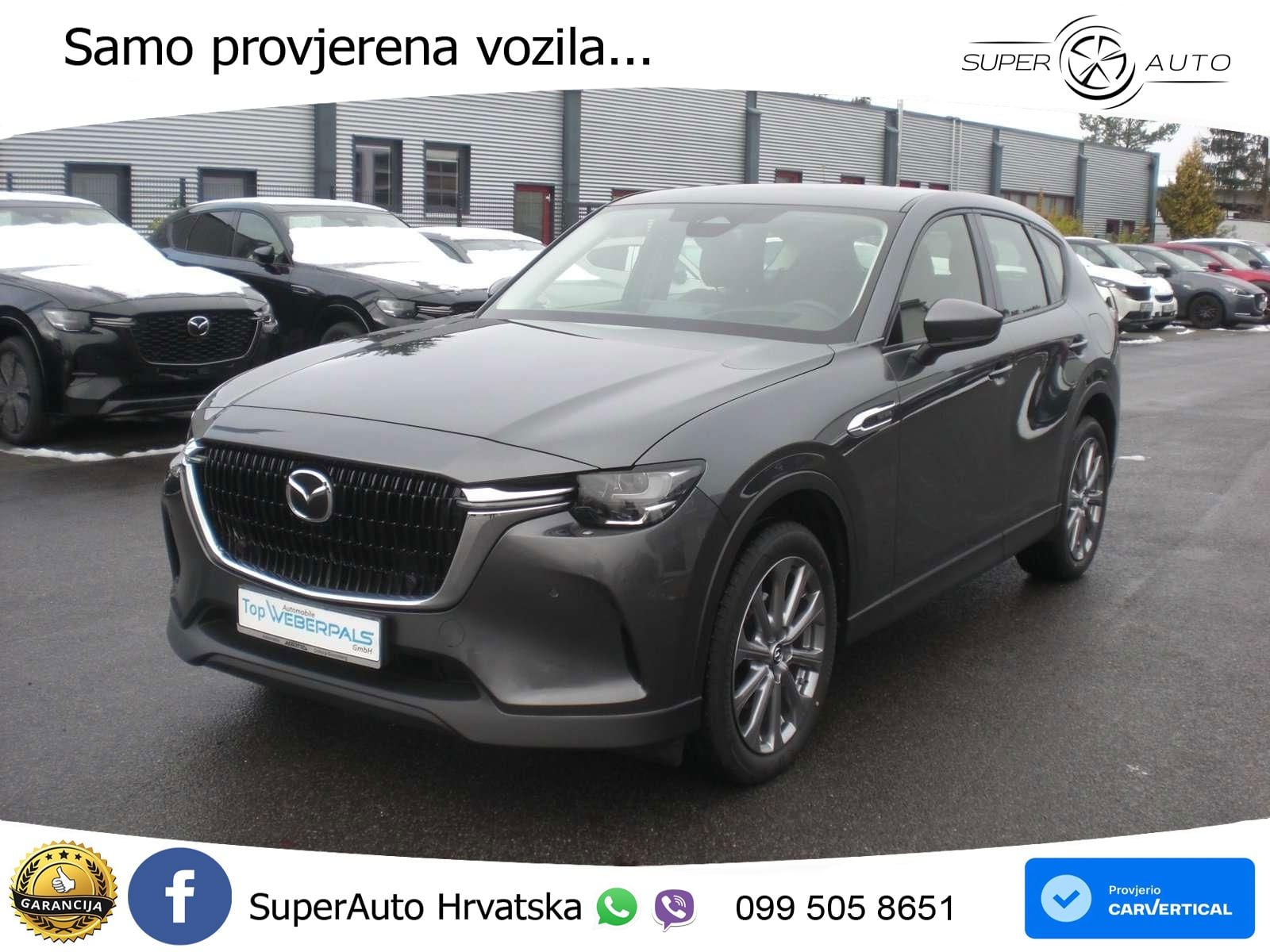 Mazda CX-60 3.3 e-Skyactiv D (254 KS) AWD Automatic LED+GR SJED+ACC