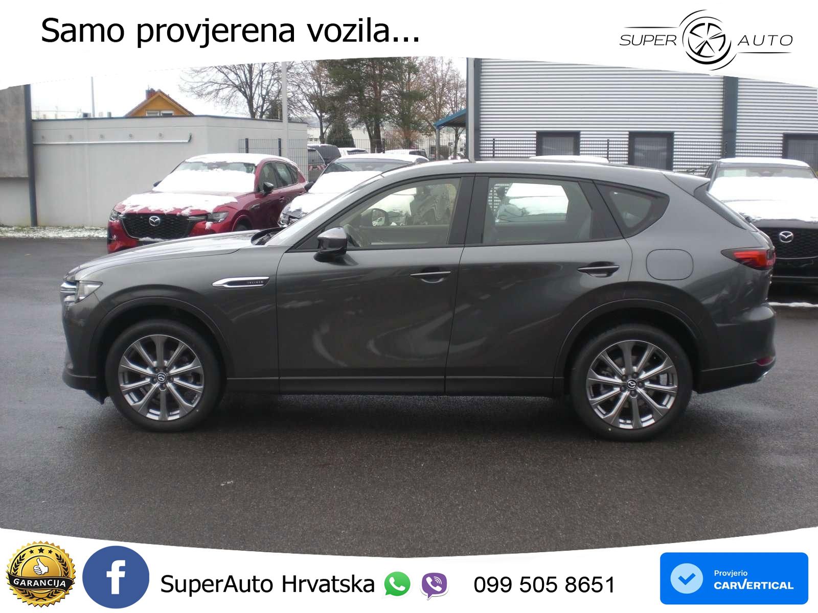 Mazda CX-60 3.3 e-Skyactiv D (254 KS) AWD Automatic LED+GR SJED+ACC