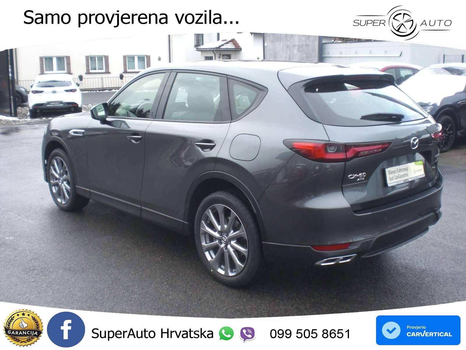 Mazda CX-60 3.3 e-Skyactiv D (254 KS) AWD Automatic LED+GR SJED+ACC