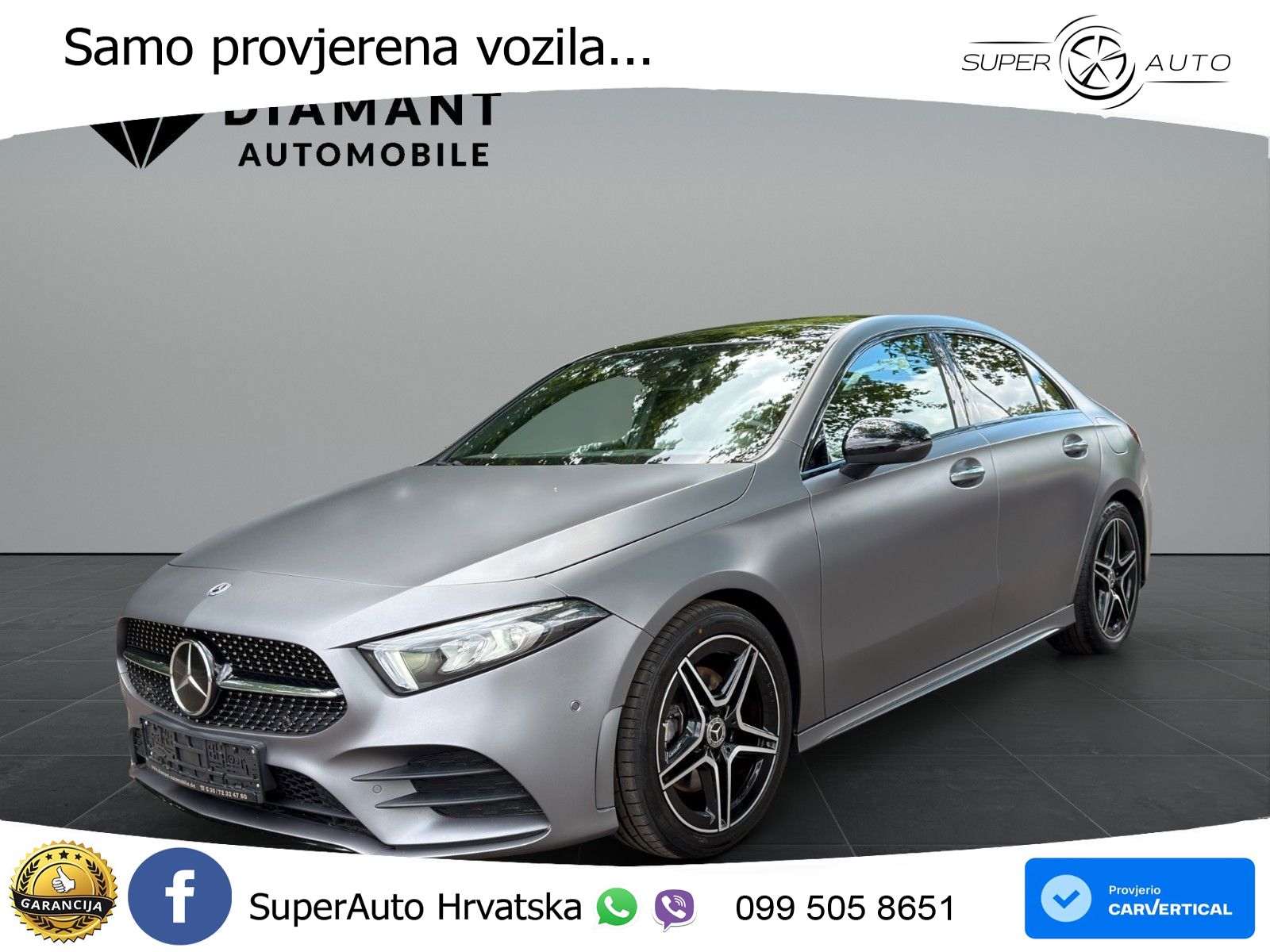Mercedes-Benz A 220d 8G-DCT AMG LED+GR SJED+ACC