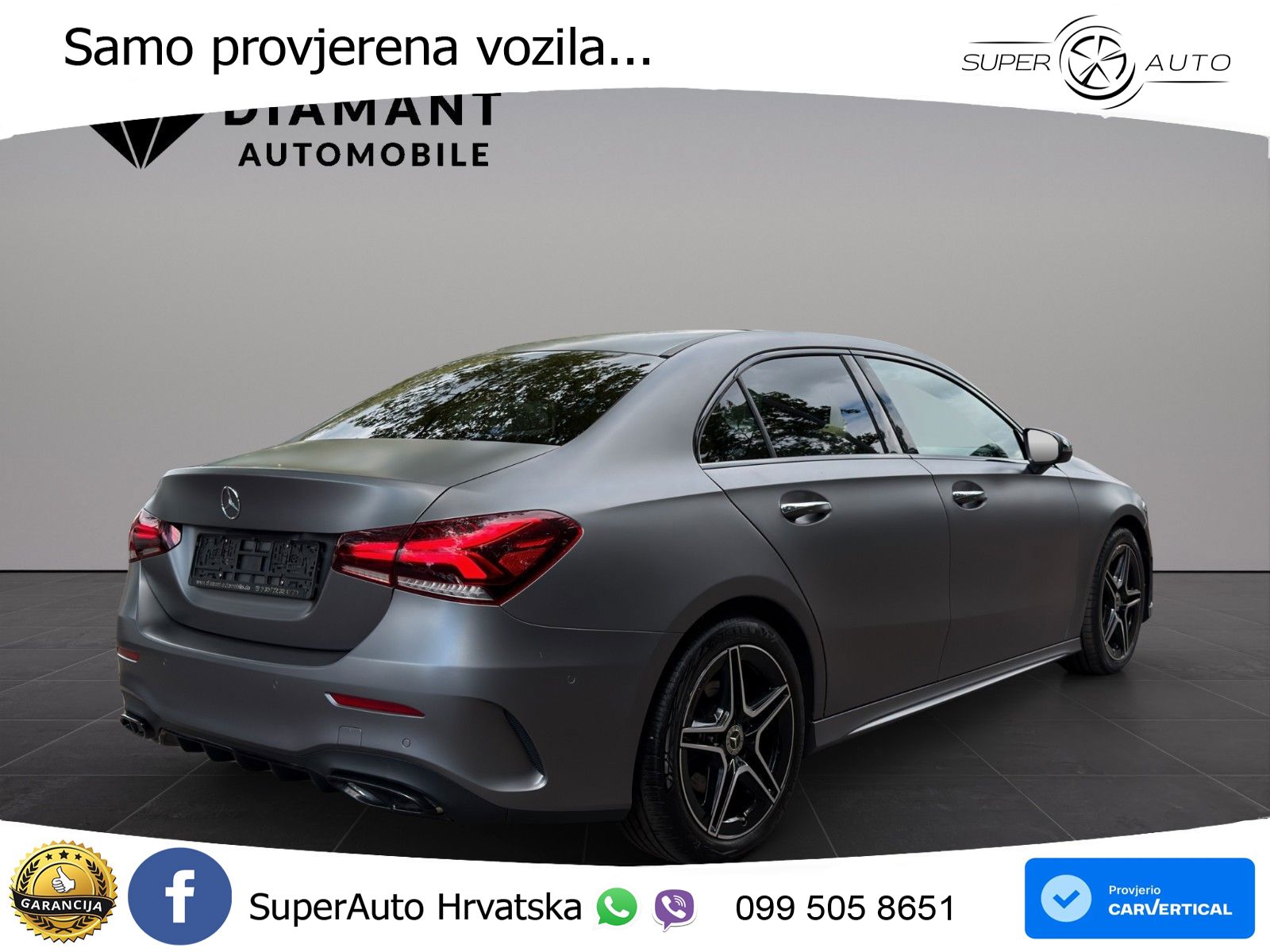 Mercedes-Benz A 220d 8G-DCT AMG LED+GR SJED+ACC