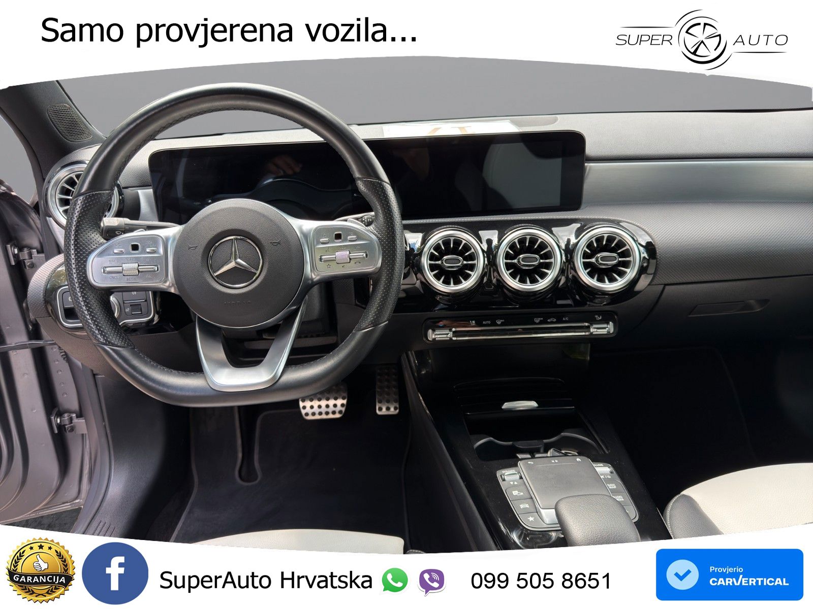 Mercedes-Benz A 220d 8G-DCT AMG LED+GR SJED+ACC