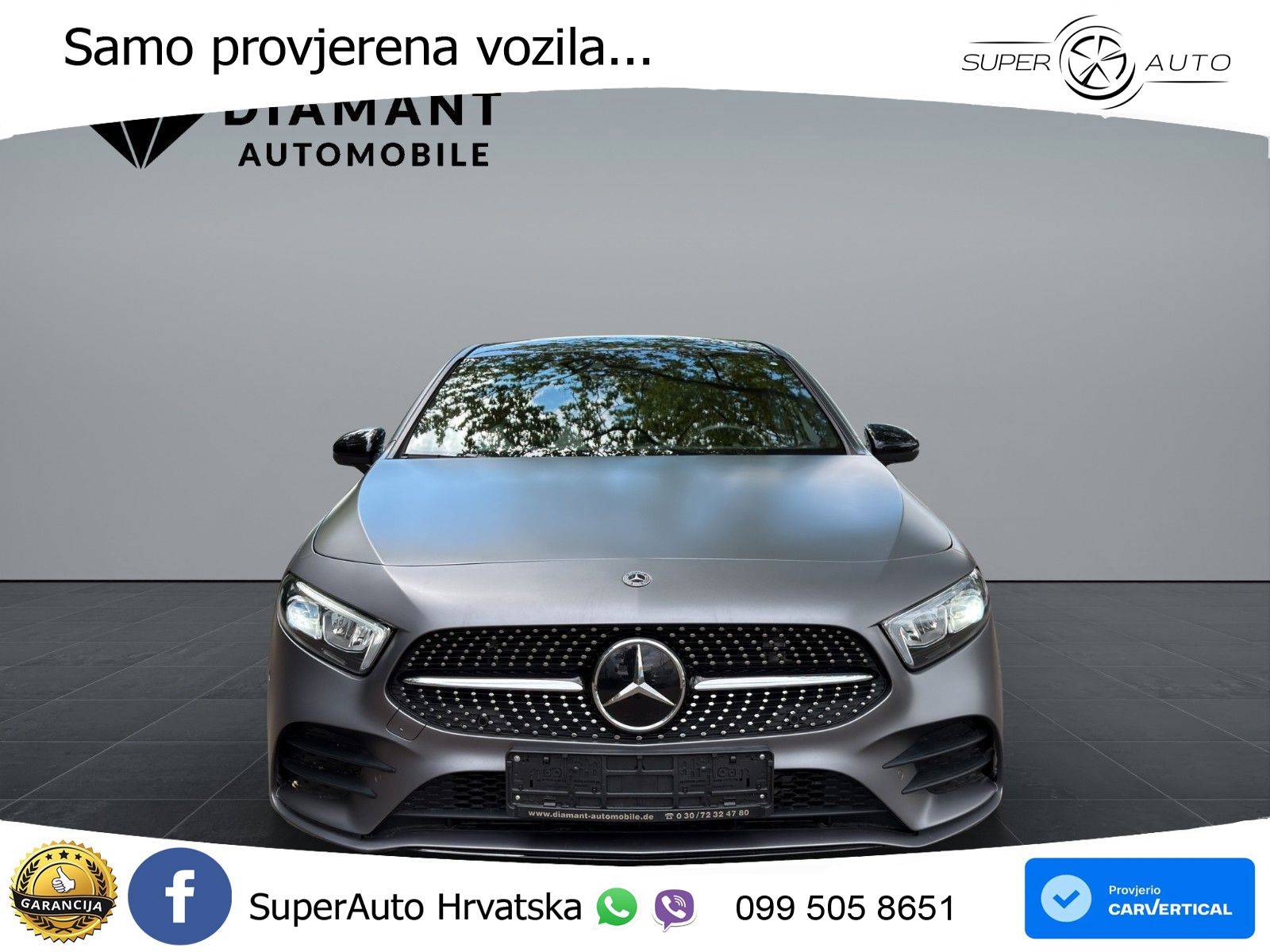 Mercedes-Benz A 220d 8G-DCT AMG LED+GR SJED+ACC
