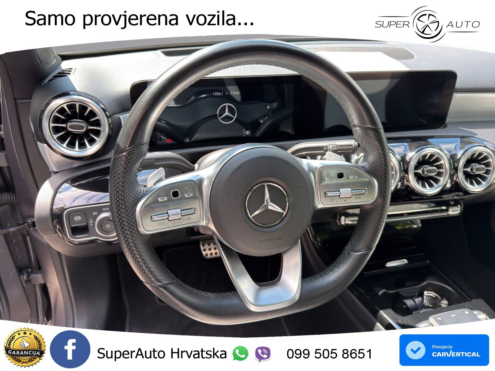 Mercedes-Benz A 220d 8G-DCT AMG LED+GR SJED+ACC