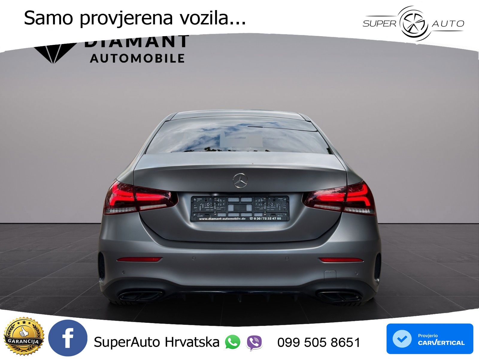 Mercedes-Benz A 220d 8G-DCT AMG LED+GR SJED+ACC