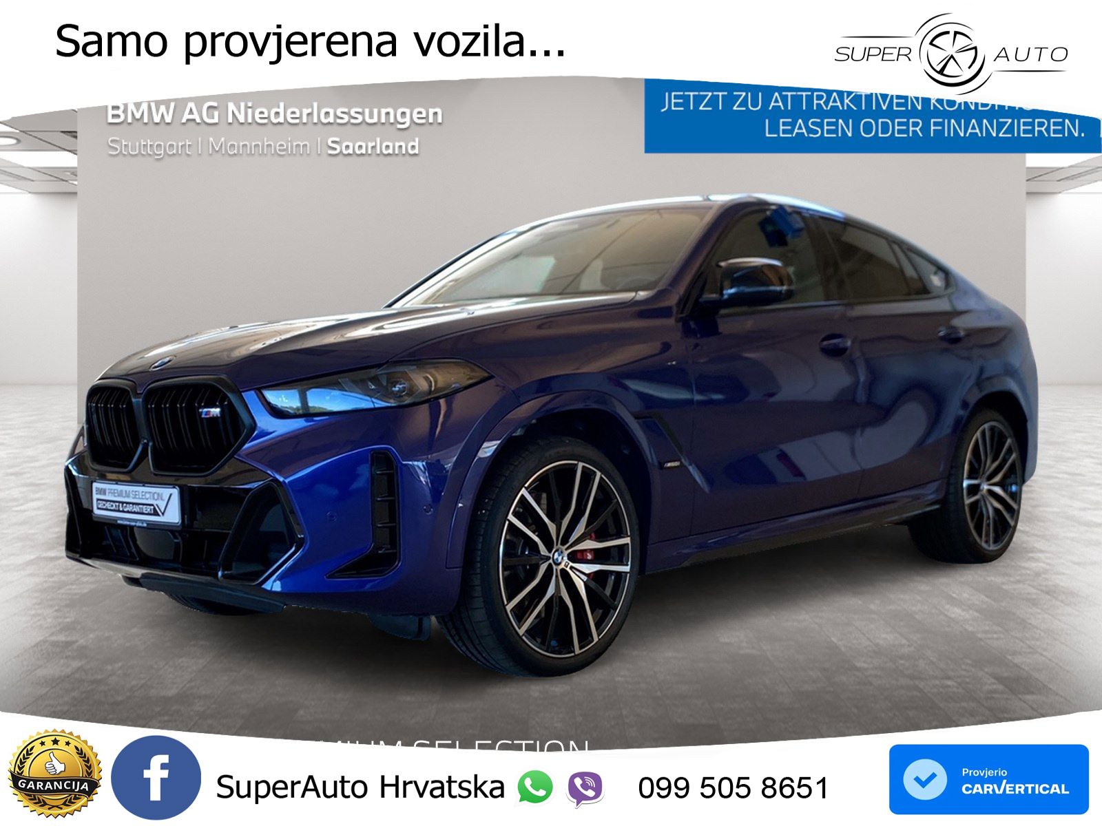 BMW X6 M60i V8 (530 KS) xDrive Steptronic M Sport