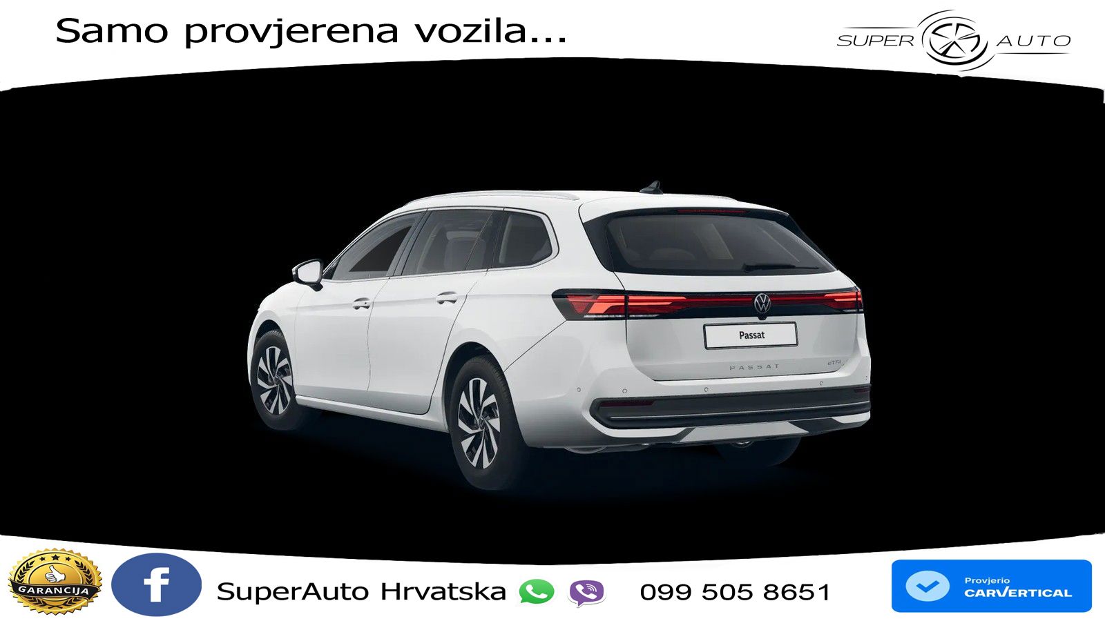 Volkswagen Passat Variant 1.5 eTSI (150 KS) DSG Business LED+GR SJED+ACC