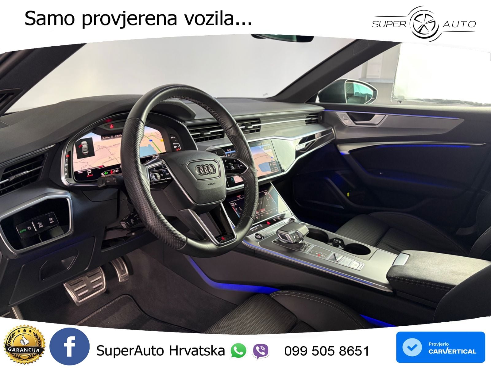 Audi A6 45 TFSI (265 KS) S tronic S line MATRIX+GR SJED+KAM