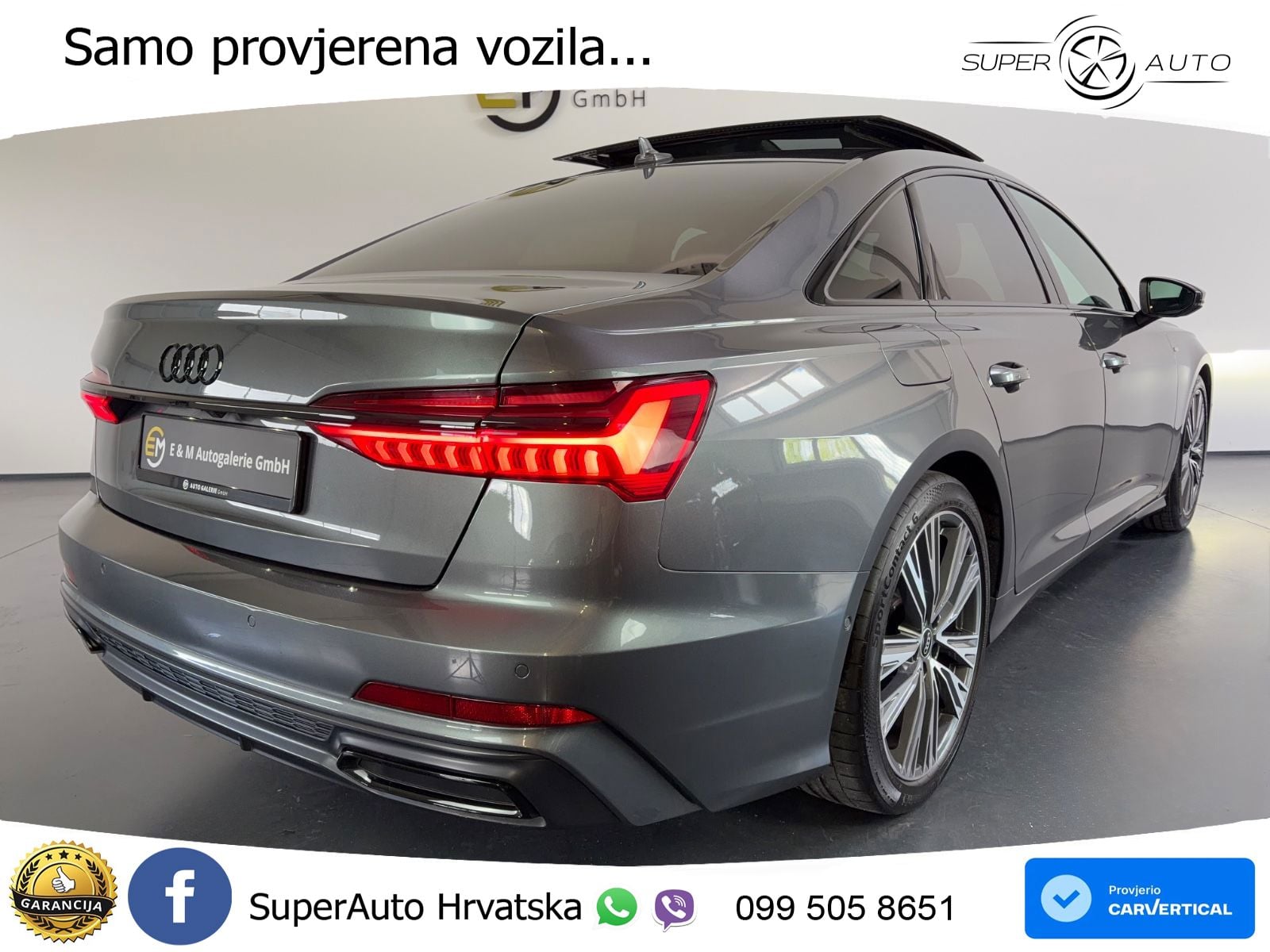 Audi A6 45 TFSI (265 KS) S tronic S line MATRIX+GR SJED+KAM