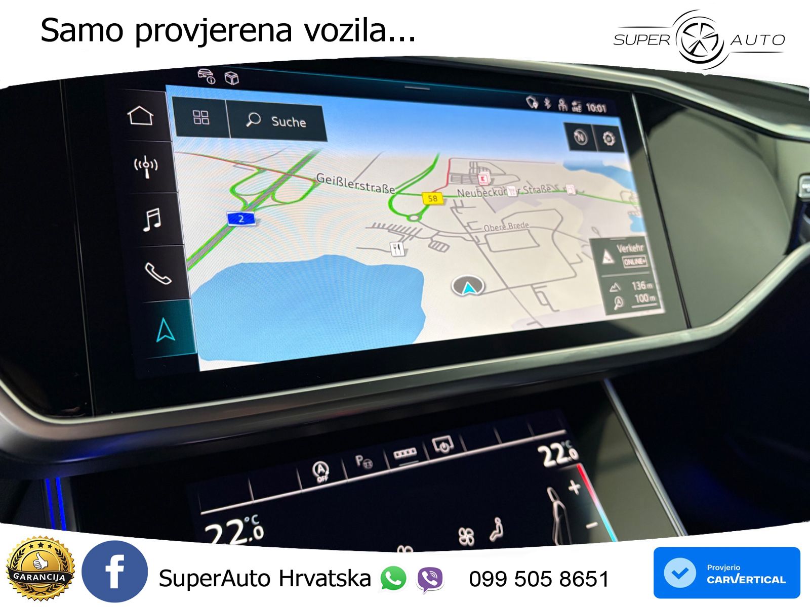 Audi A6 45 TFSI (265 KS) S tronic S line MATRIX+GR SJED+KAM