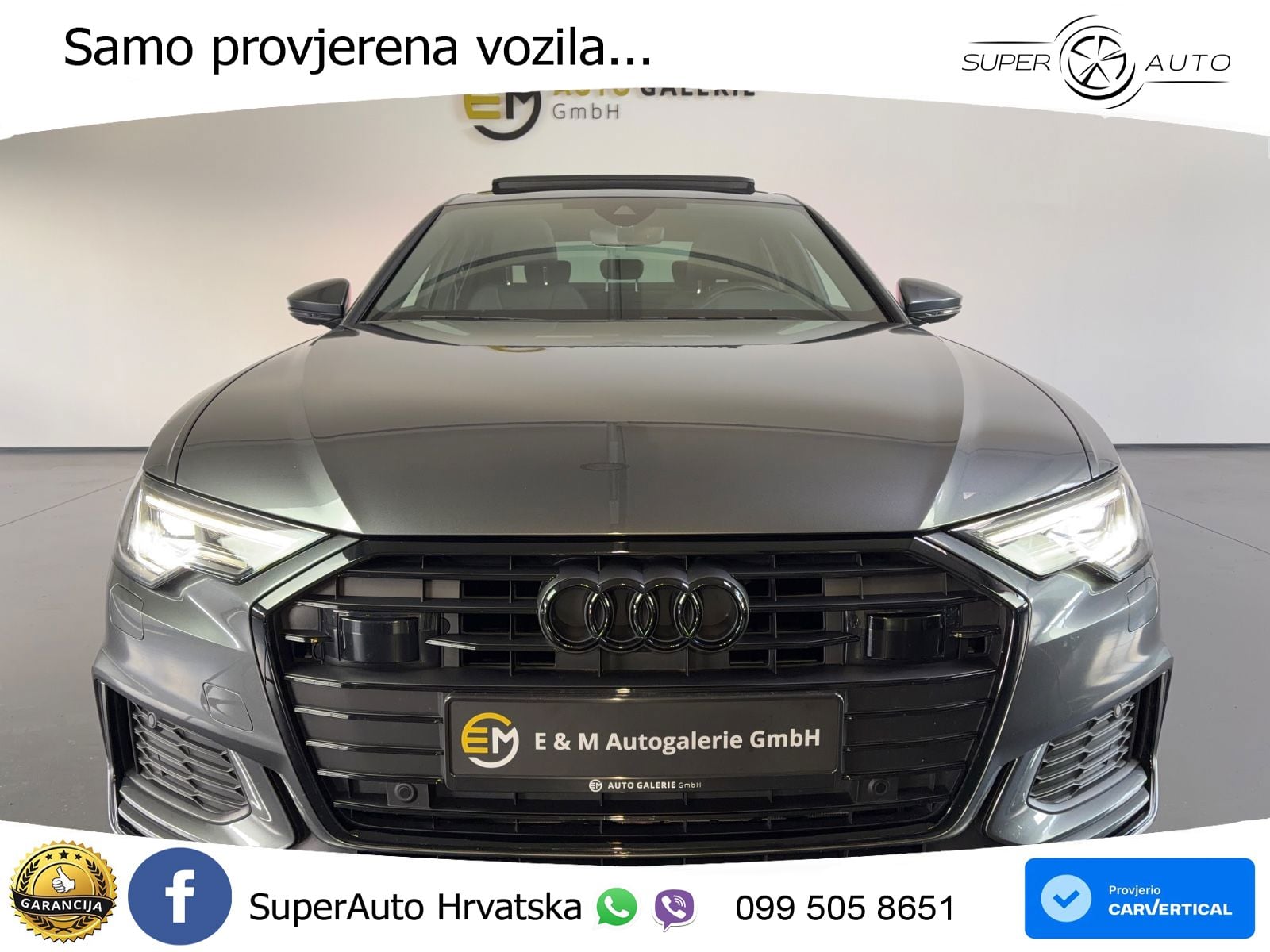 Audi A6 45 TFSI (265 KS) S tronic S line MATRIX+GR SJED+KAM