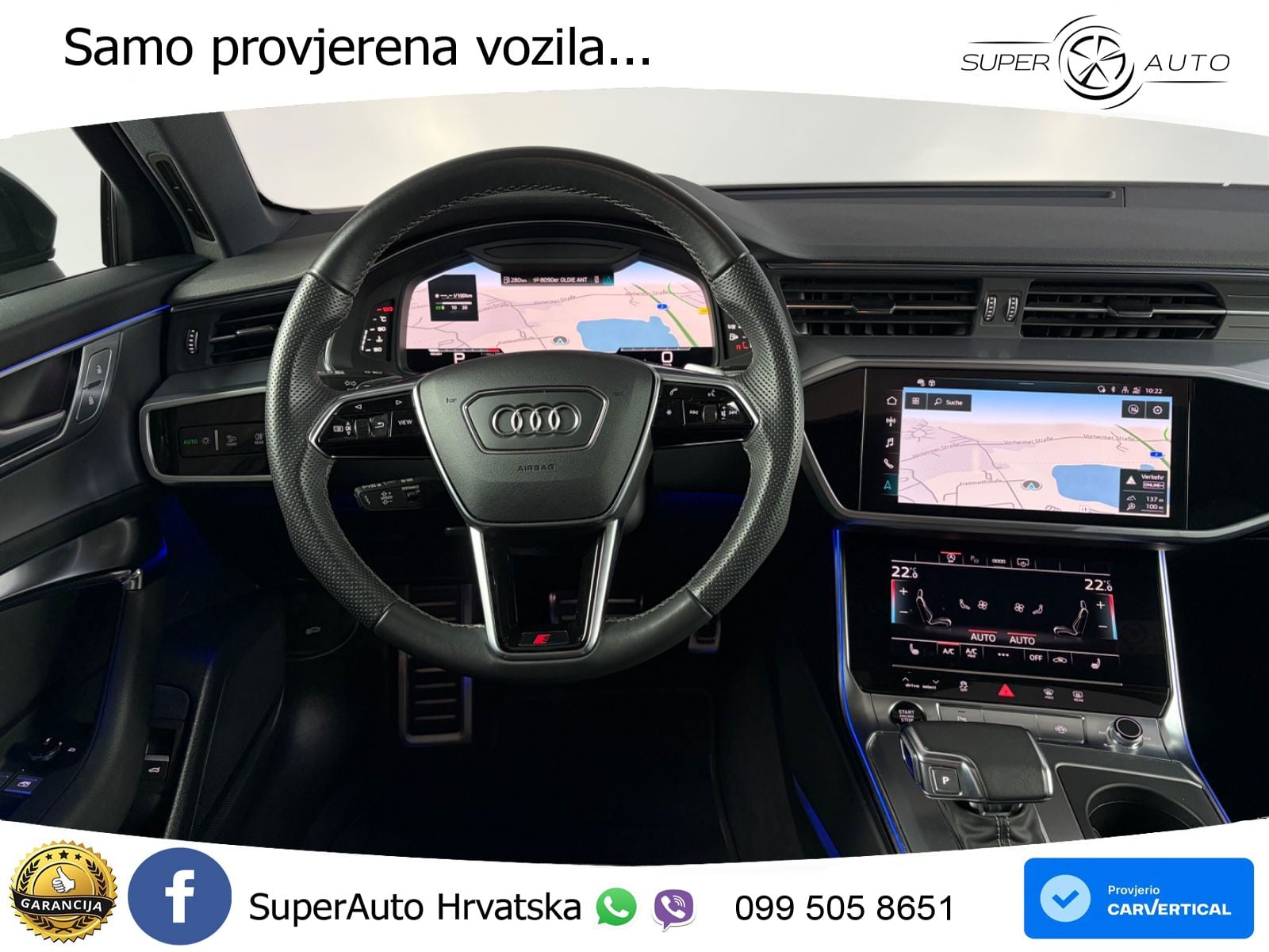 Audi A6 45 TFSI (265 KS) S tronic S line MATRIX+GR SJED+KAM